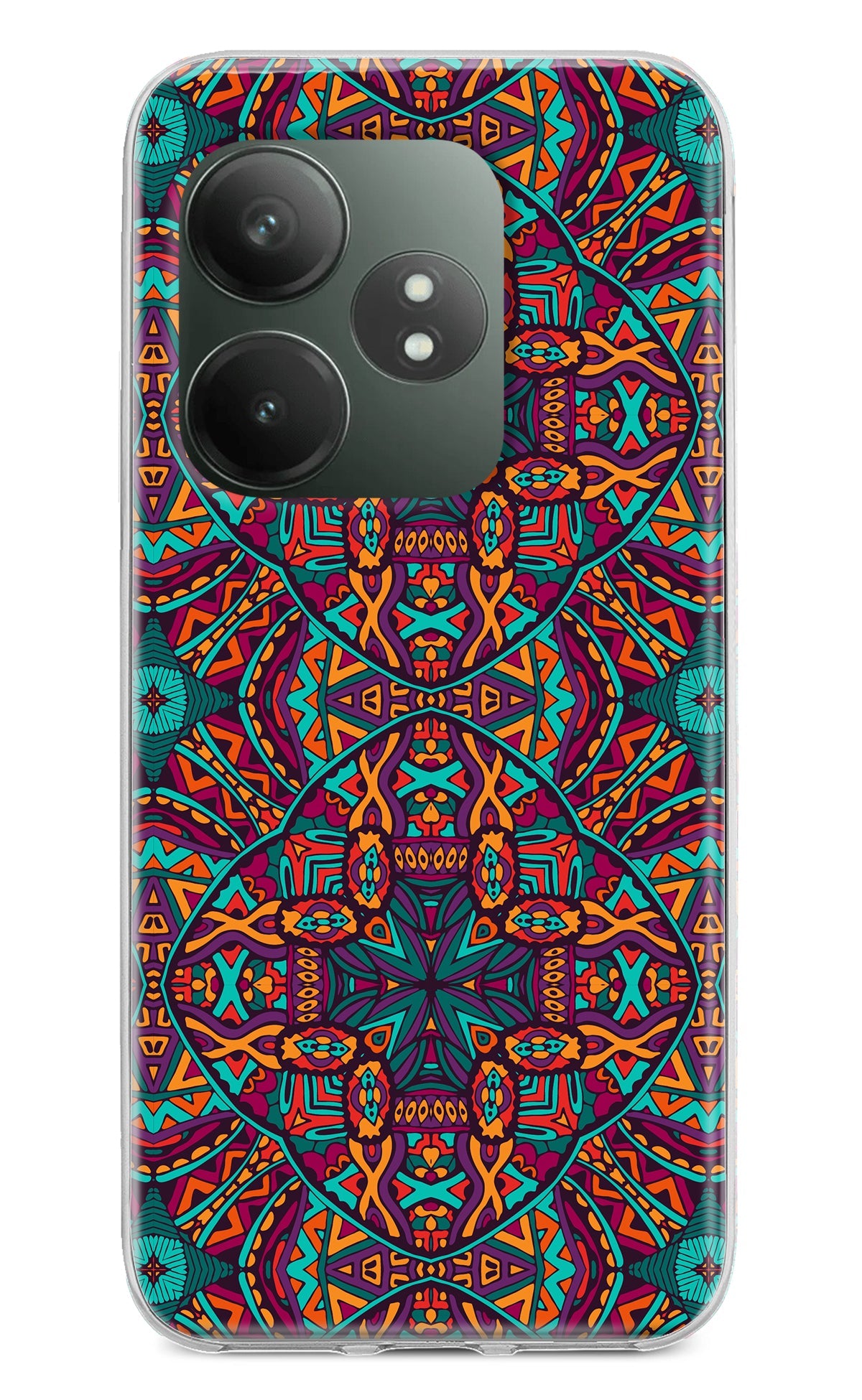 Colour Mandala Realme GT 6T 5G Back Cover