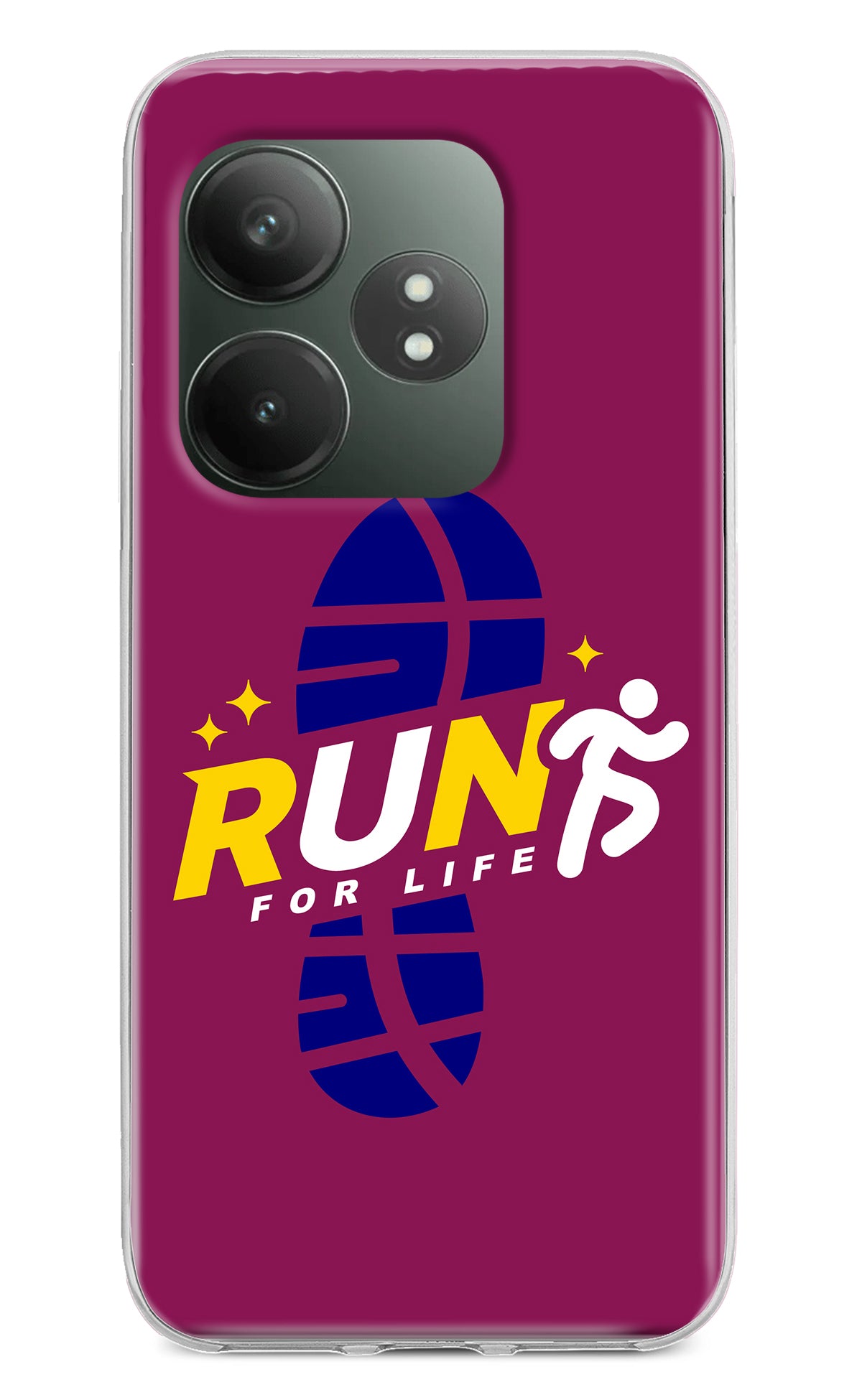 Run for Life Realme GT 6T 5G Back Cover