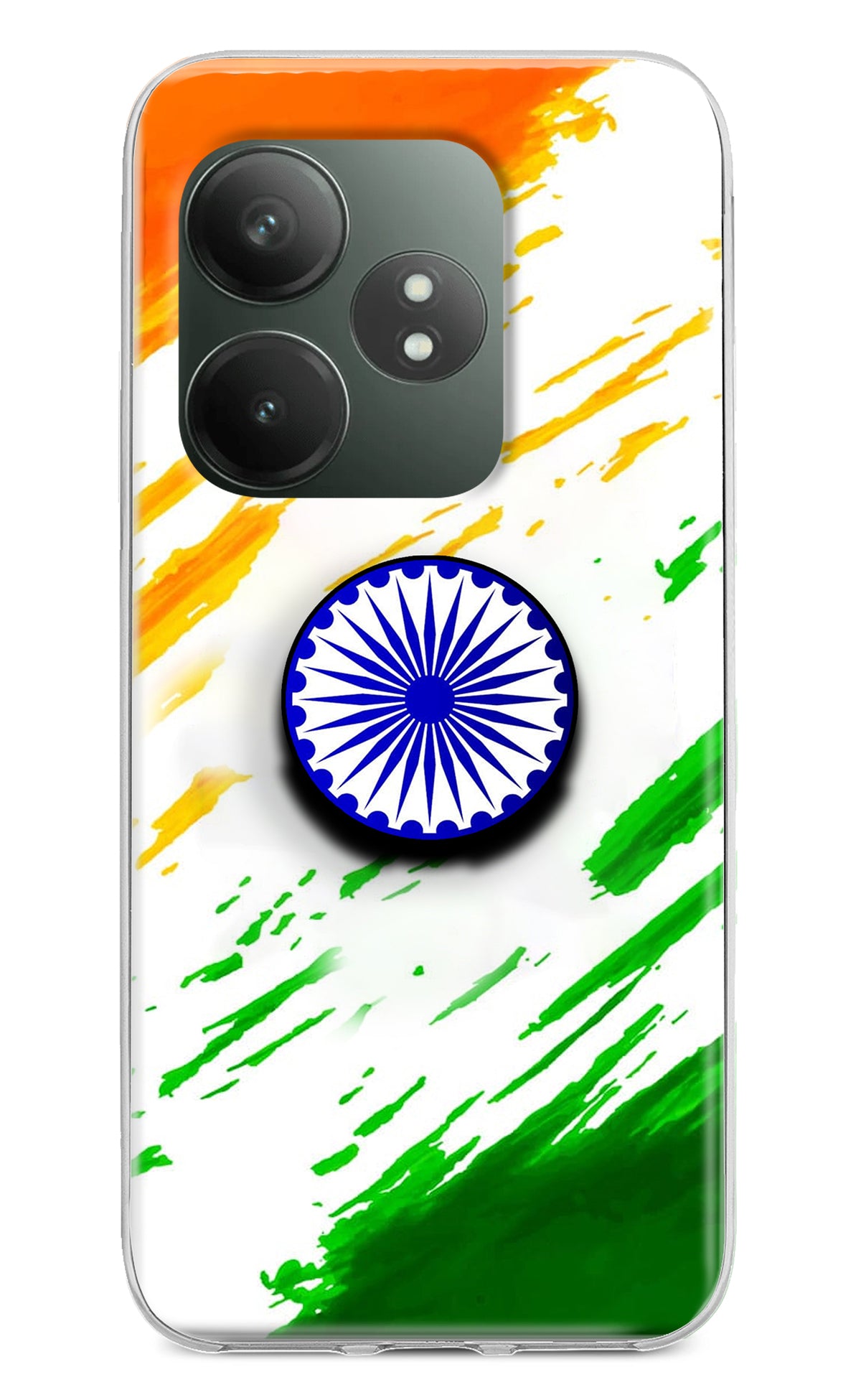 Indian Flag Ashoka Chakra Realme GT 6T 5G Pop Case