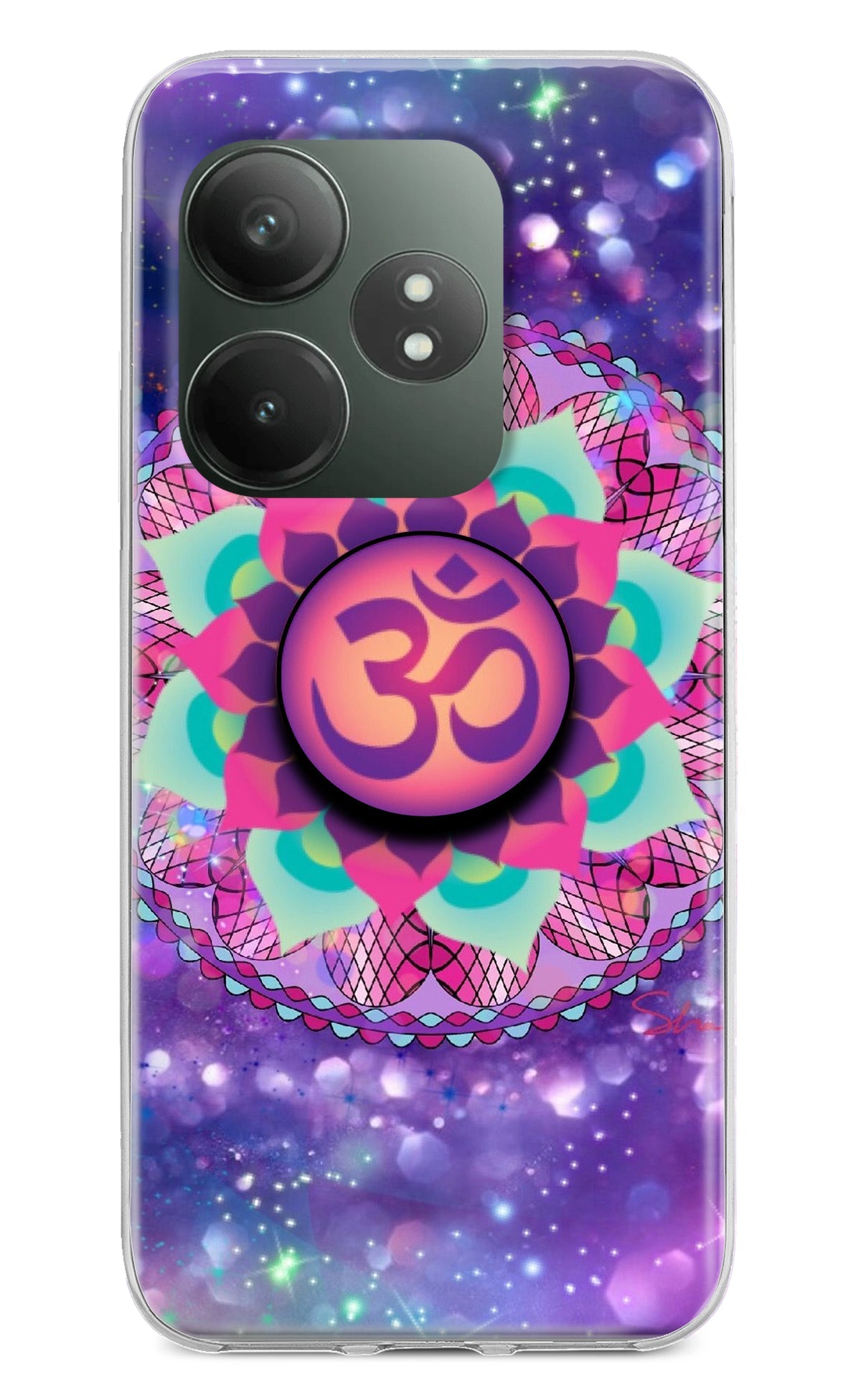 Om Purple Realme GT 6T 5G Pop Case