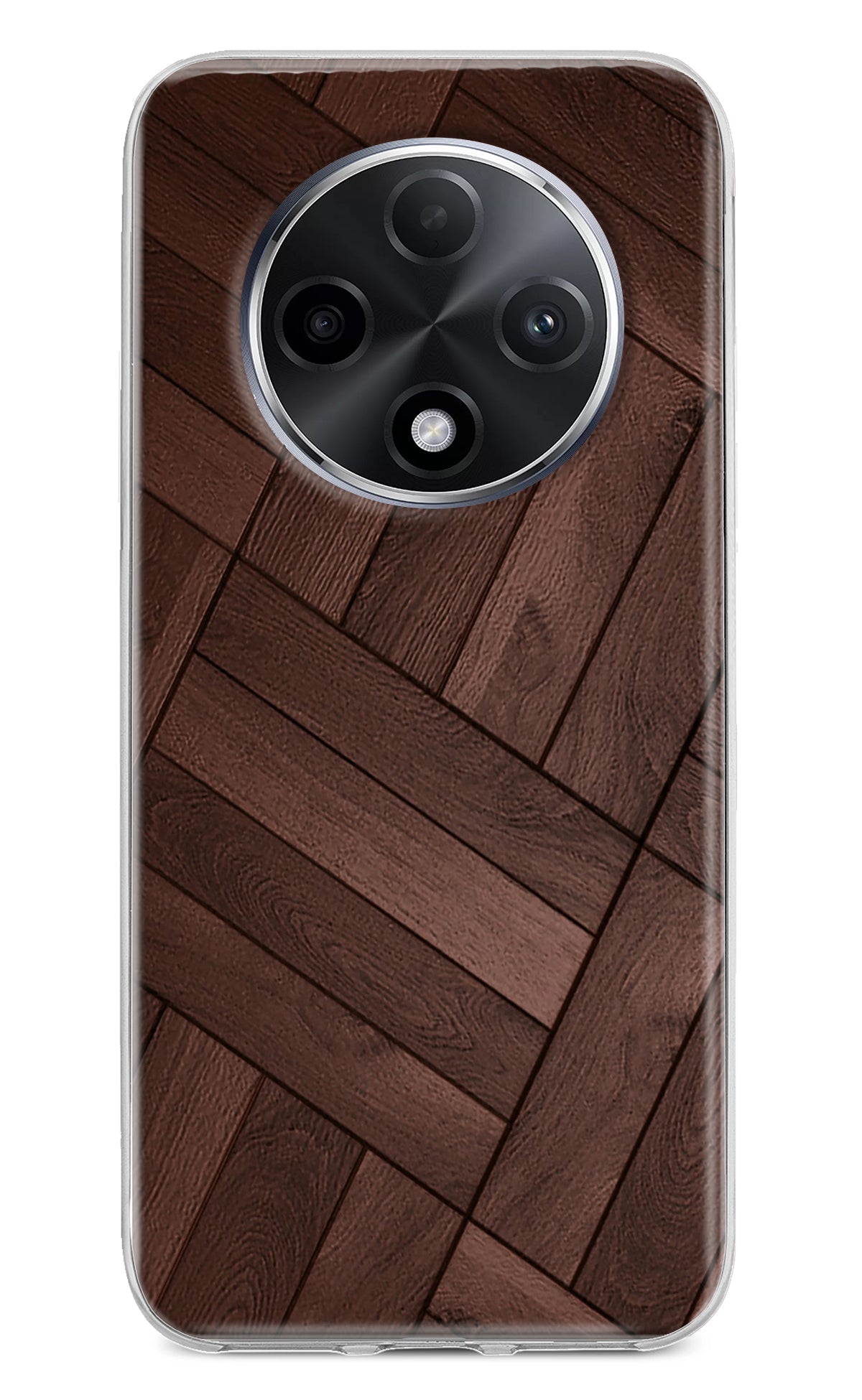 Wooden Texture Design Oppo F27 Pro Plus Back Cover