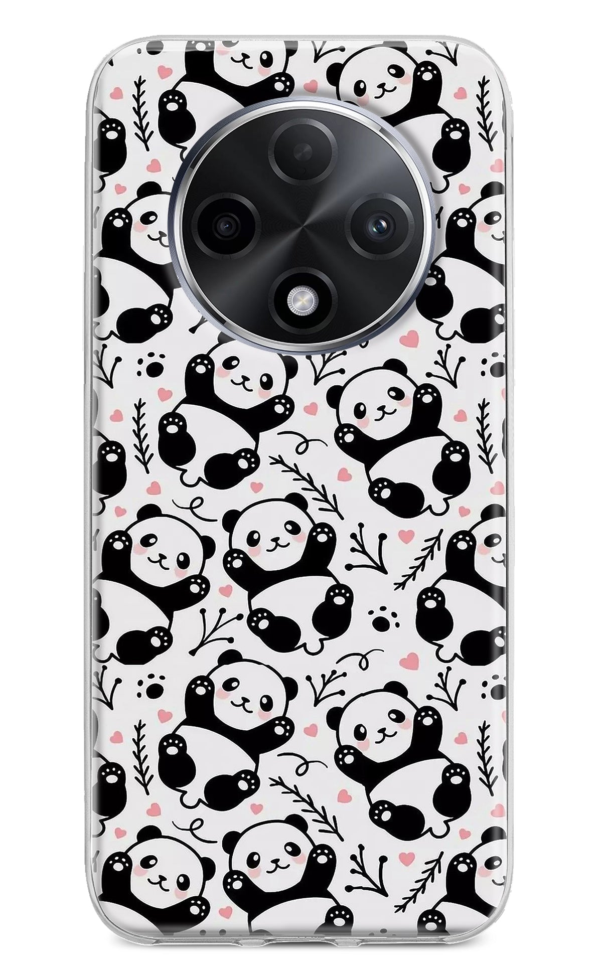 Cute Panda Oppo F27 Pro Plus Back Cover
