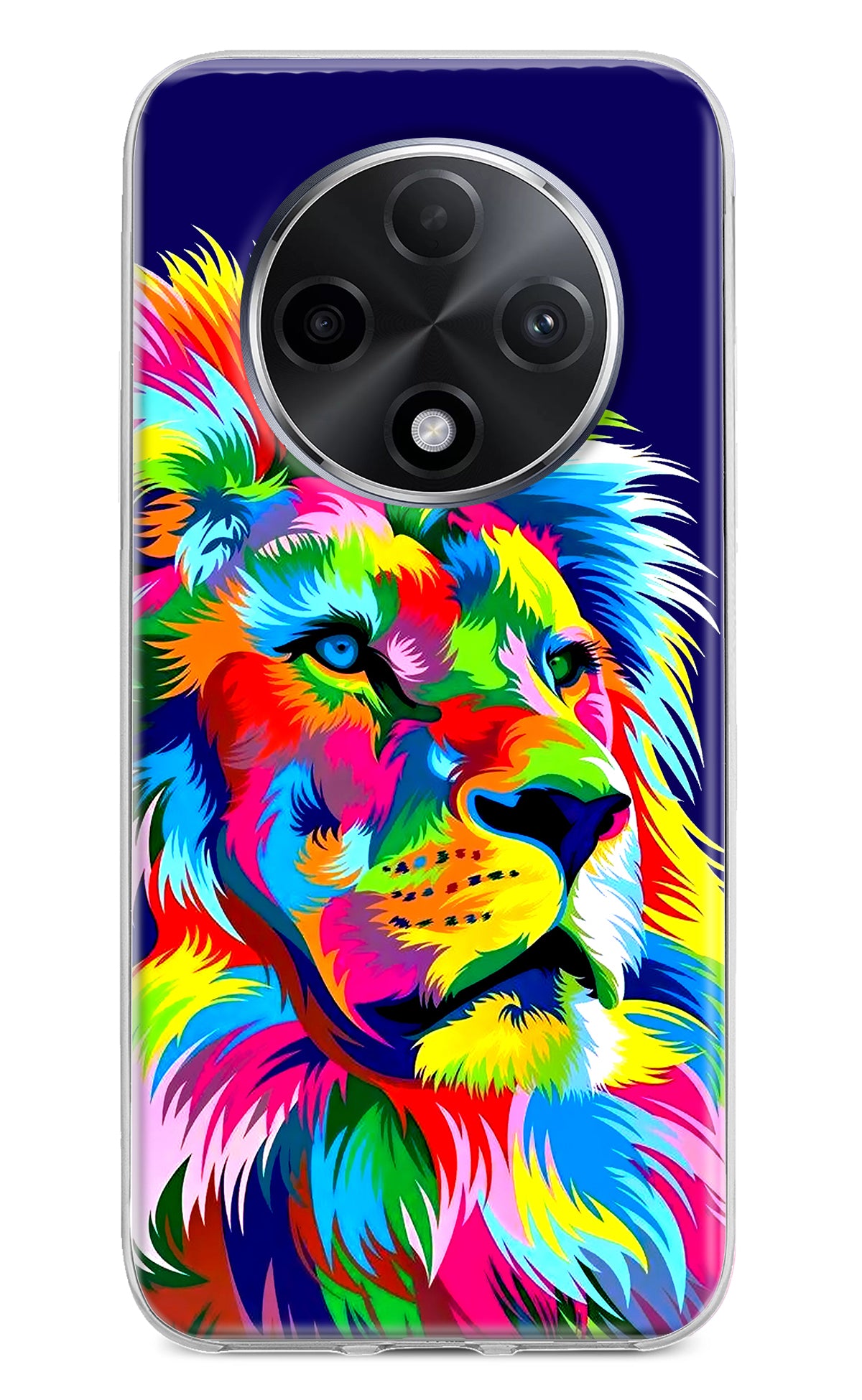 Vector Art Lion Oppo F27 Pro Plus Back Cover
