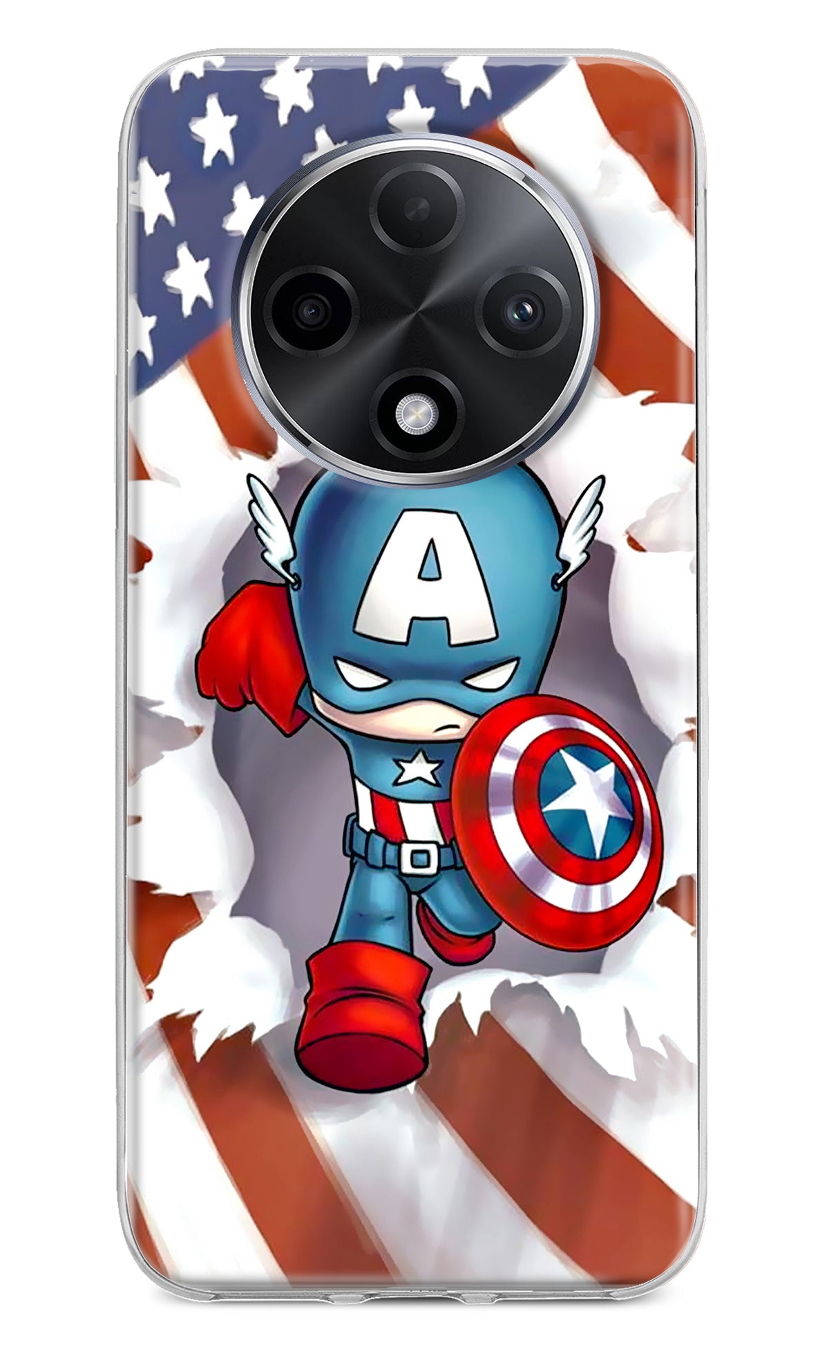 Captain America Oppo F27 Pro Plus Back Cover