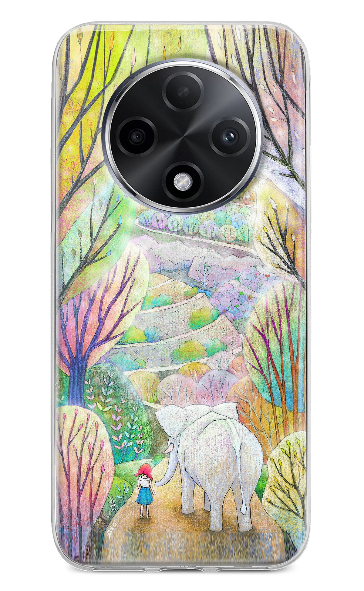 Nature Painting Oppo F27 Pro Plus Back Cover