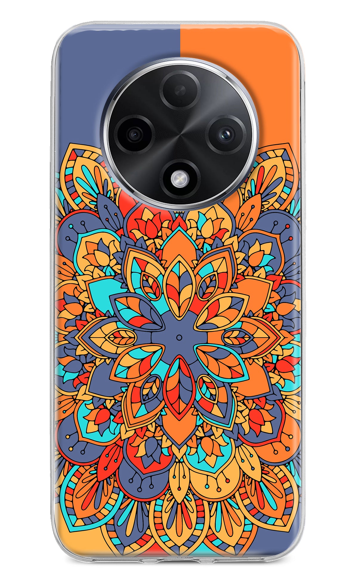Color Mandala Oppo F27 Pro Plus Back Cover