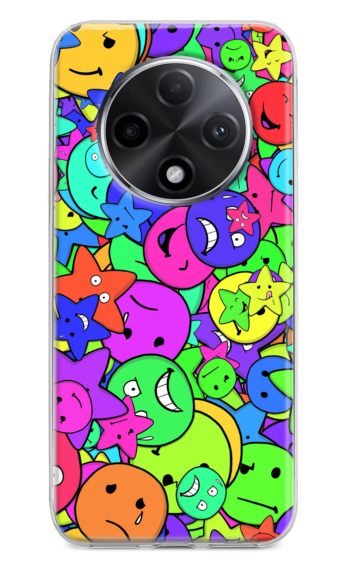 Fun Doodle Oppo F27 Pro Plus Back Cover