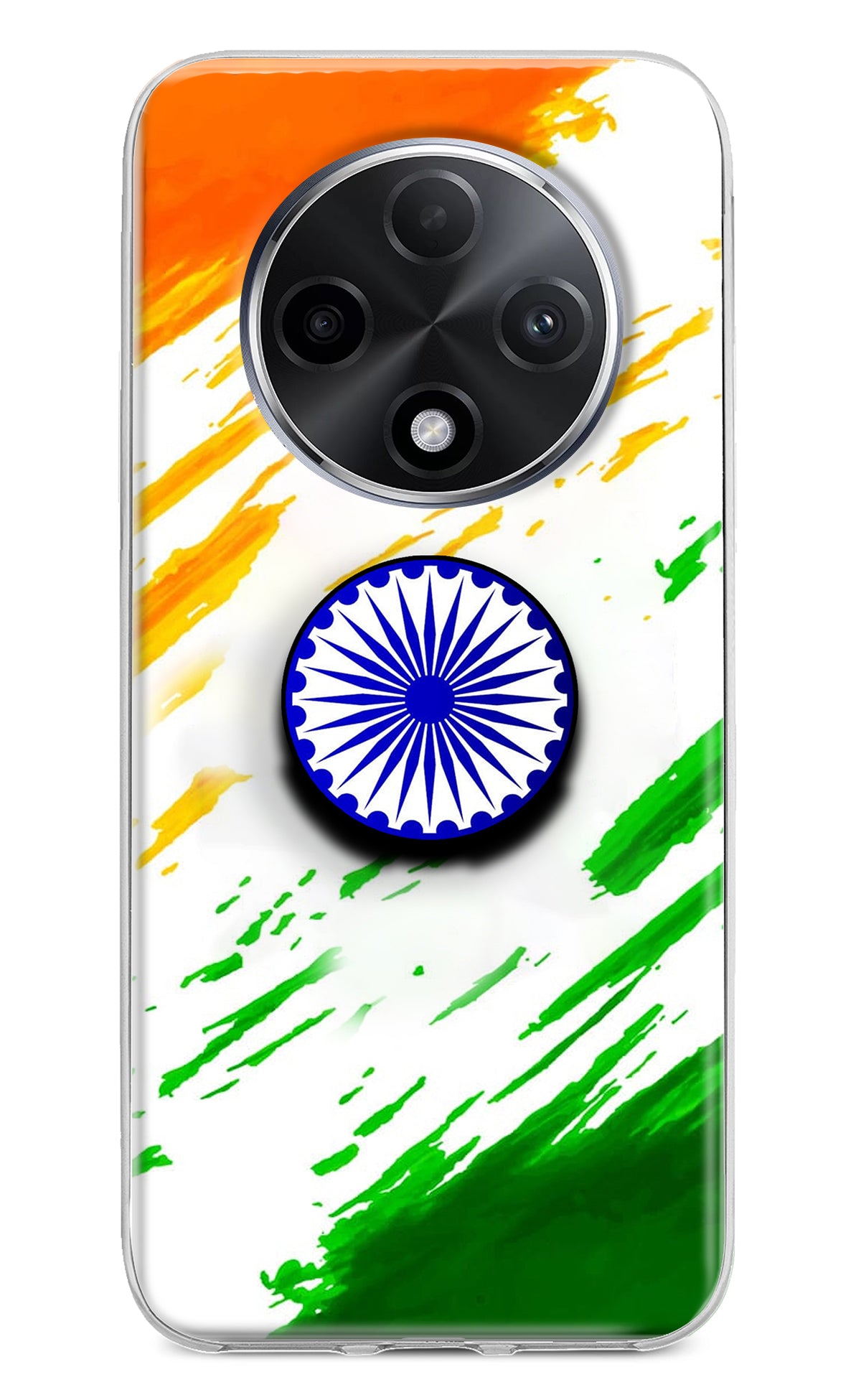 Indian Flag Ashoka Chakra Oppo F27 Pro Plus Pop Case