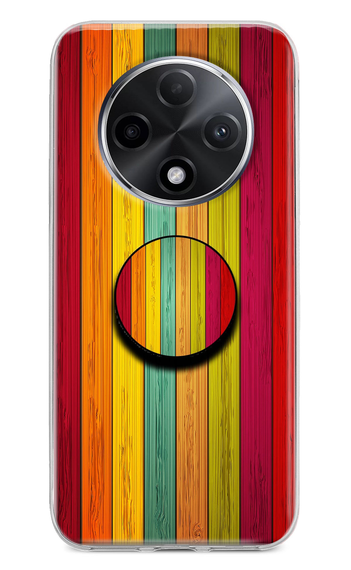 Multicolor Wooden Oppo F27 Pro Plus Pop Case