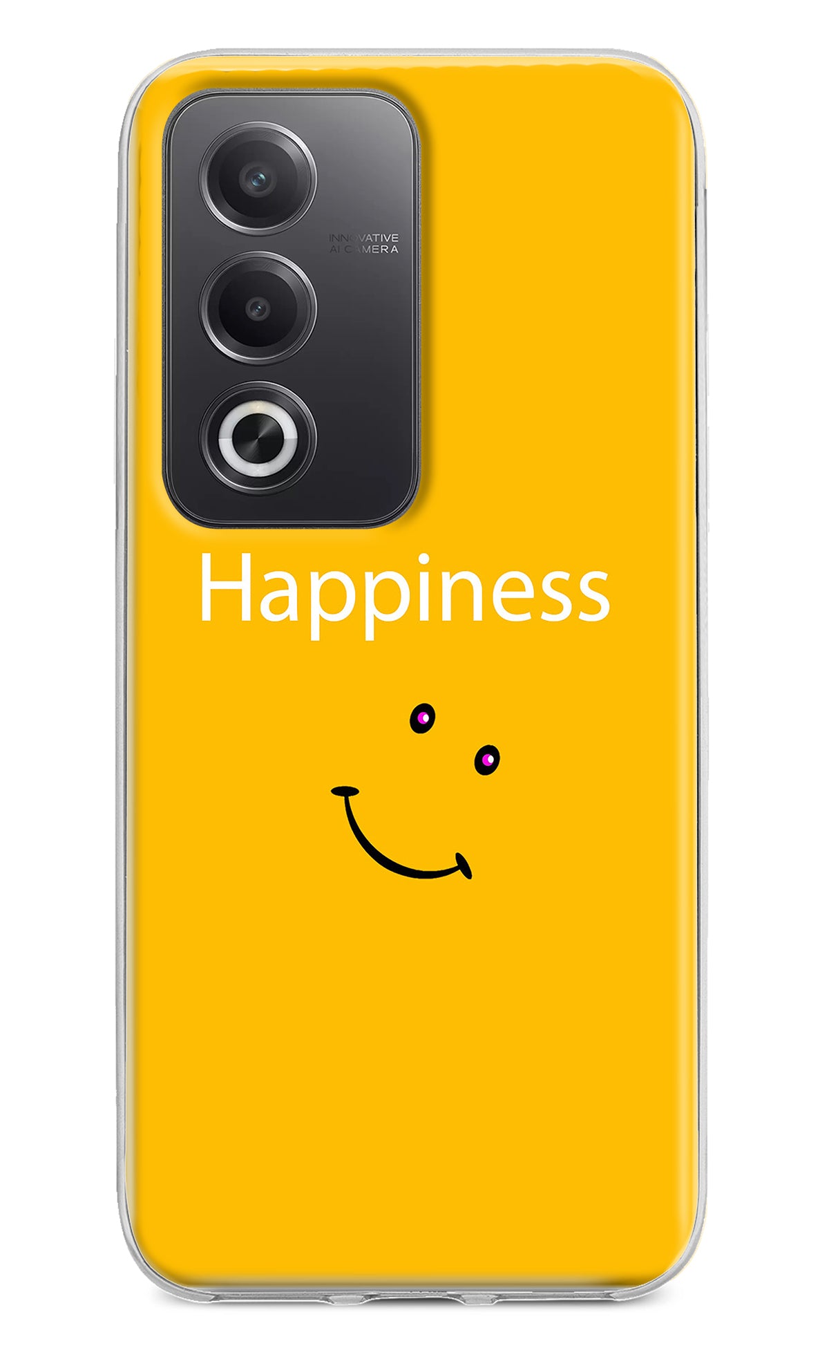 Happiness With Smiley Oppo A3 Pro 5G Back Cover