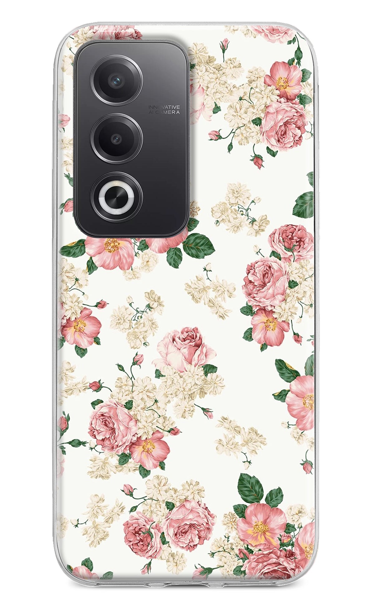 Flowers Oppo A3 Pro 5G Back Cover
