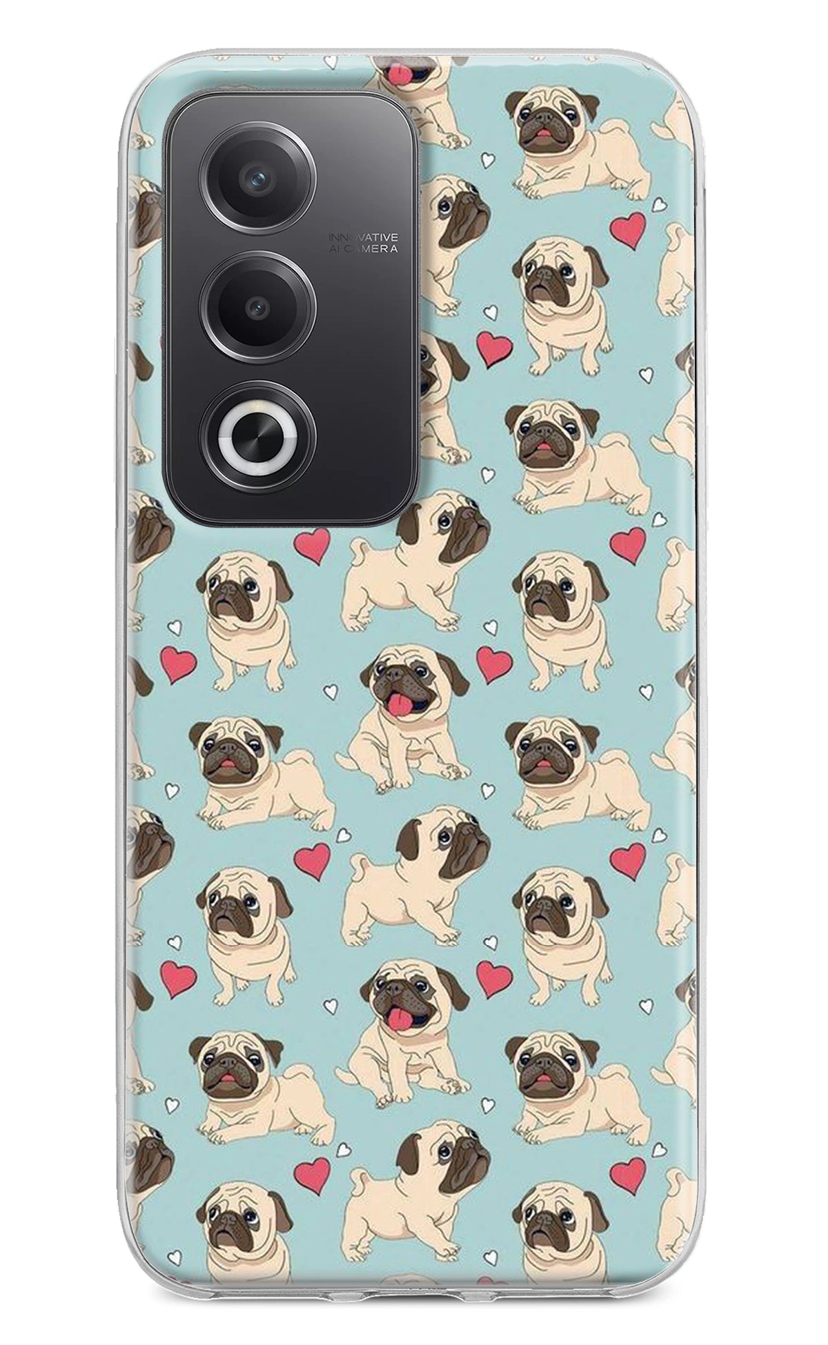 Pug Dog Oppo A3 Pro 5G Back Cover
