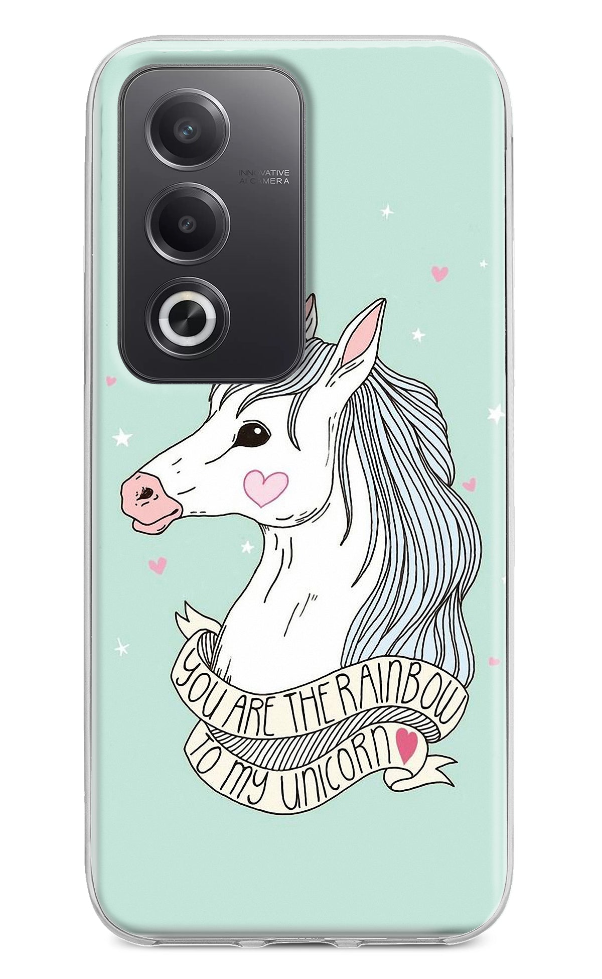 Unicorn Wallpaper Oppo A3 Pro 5G Back Cover