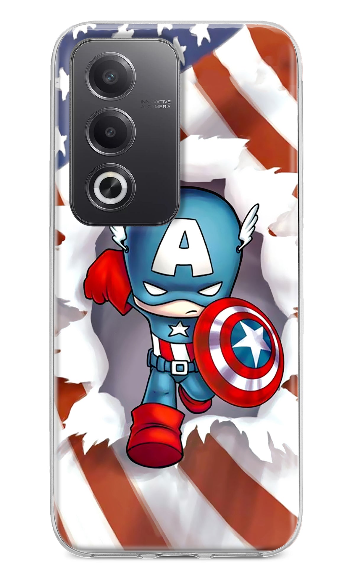 Captain America Oppo A3 Pro 5G Back Cover