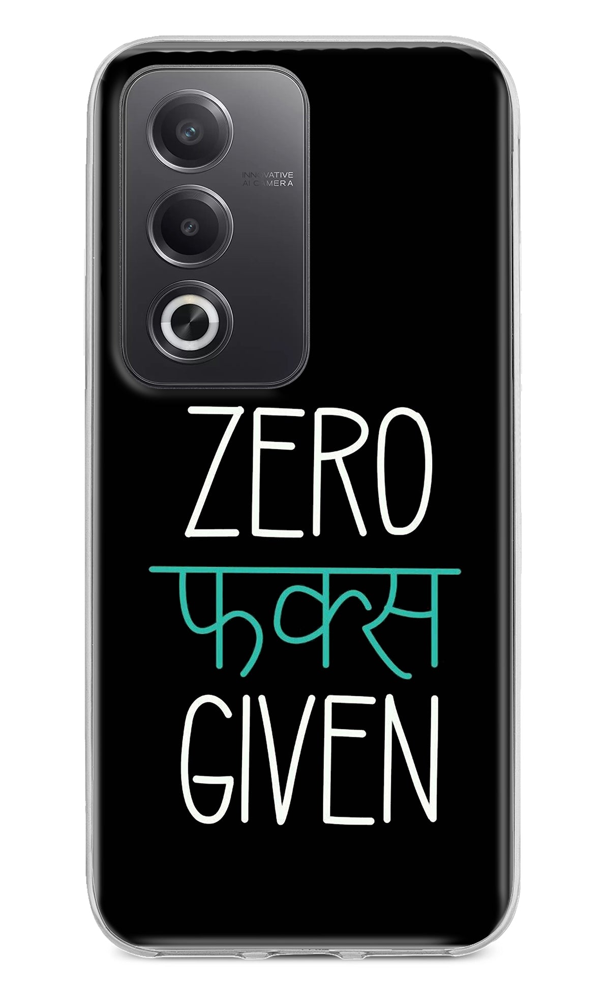 Zero Fucks Given Oppo A3 Pro 5G Back Cover