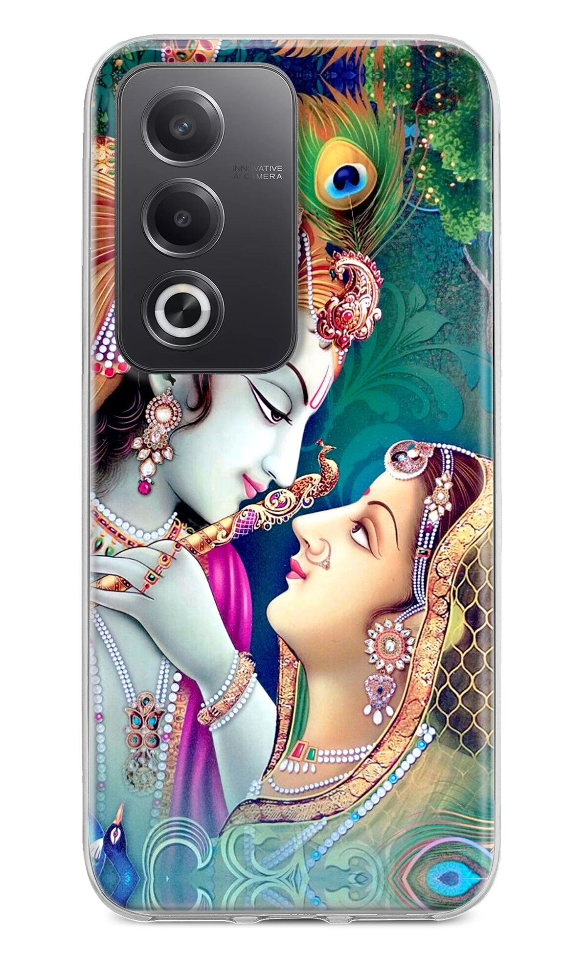 Lord Radha Krishna Oppo A3 Pro 5G Back Cover