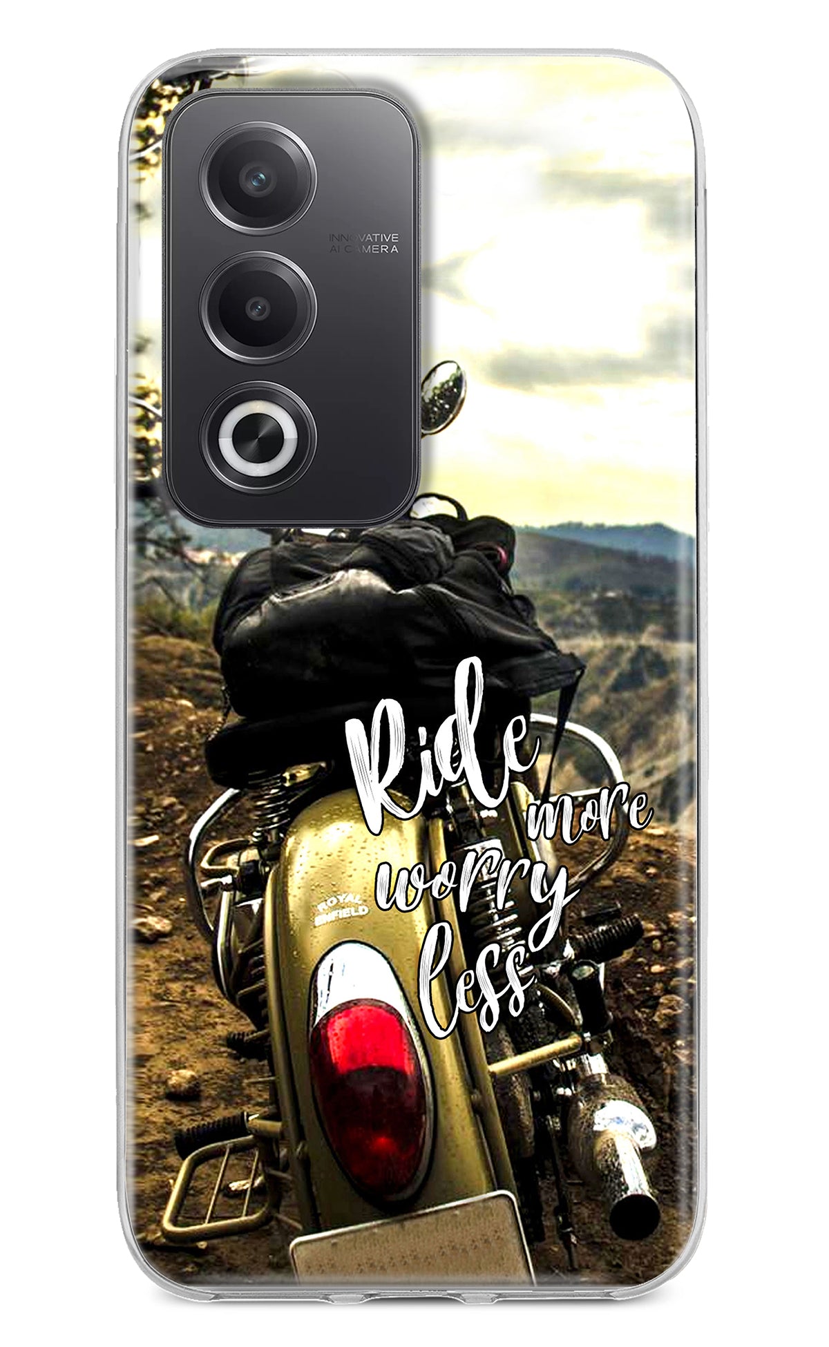 Ride More Worry Less Oppo A3 Pro 5G Back Cover