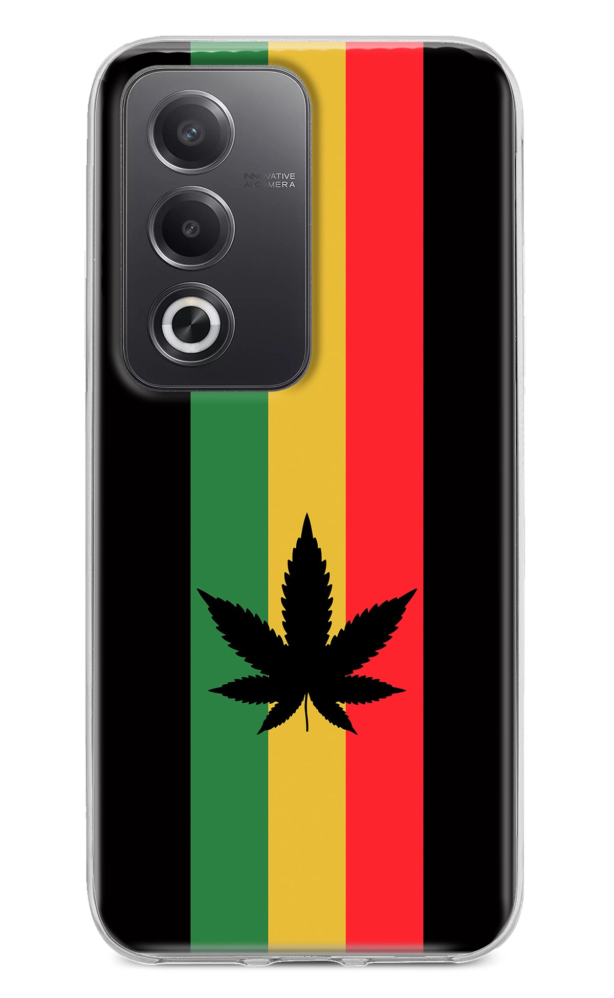 Weed Flag Oppo A3 Pro 5G Back Cover
