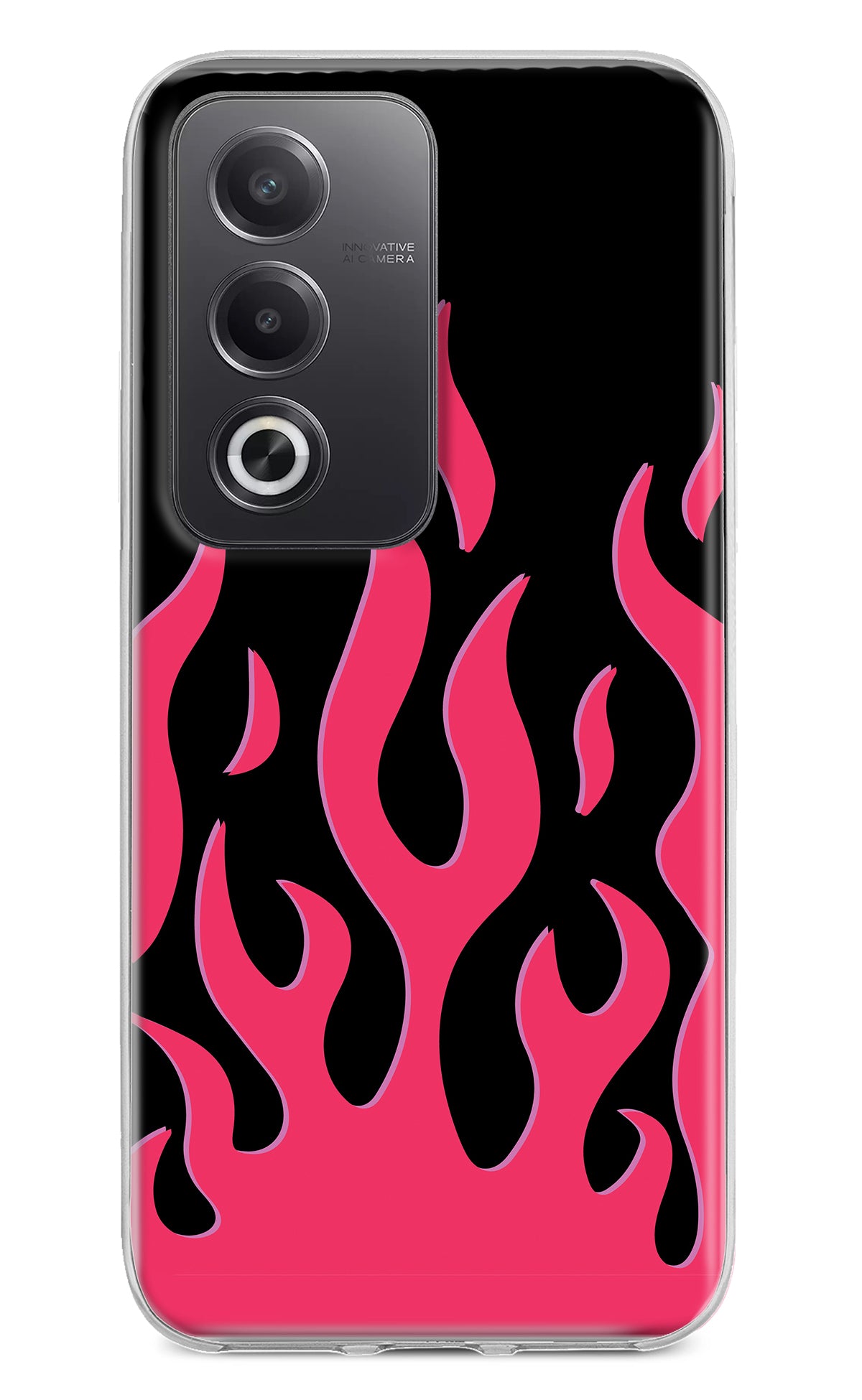 Fire Flames Oppo A3 Pro 5G Back Cover