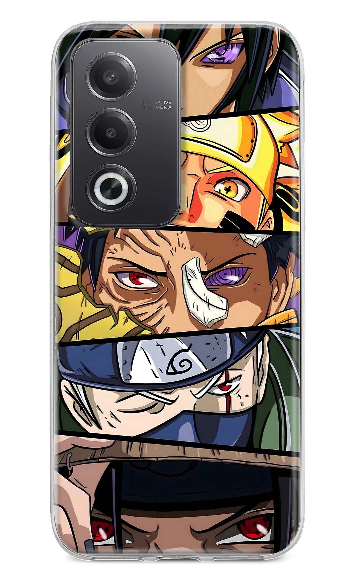 Naruto Character Oppo A3 Pro 5G Back Cover