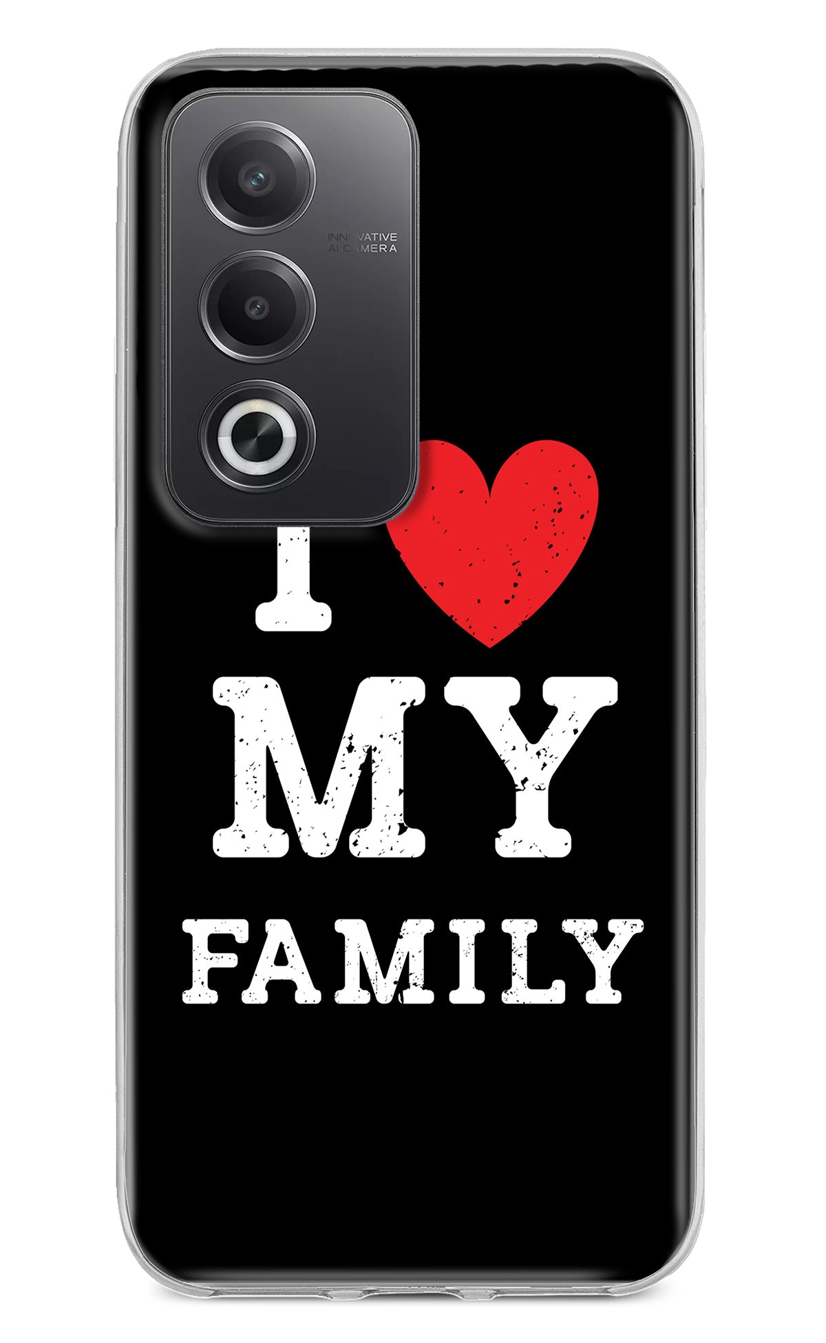 I Love My Family Oppo A3 Pro 5G Back Cover