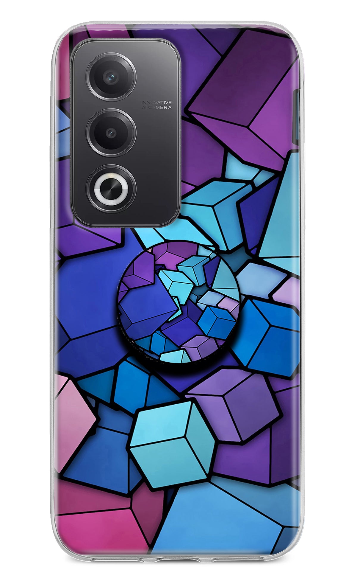 Cubic Abstract Oppo A3 Pro 5G Pop Case