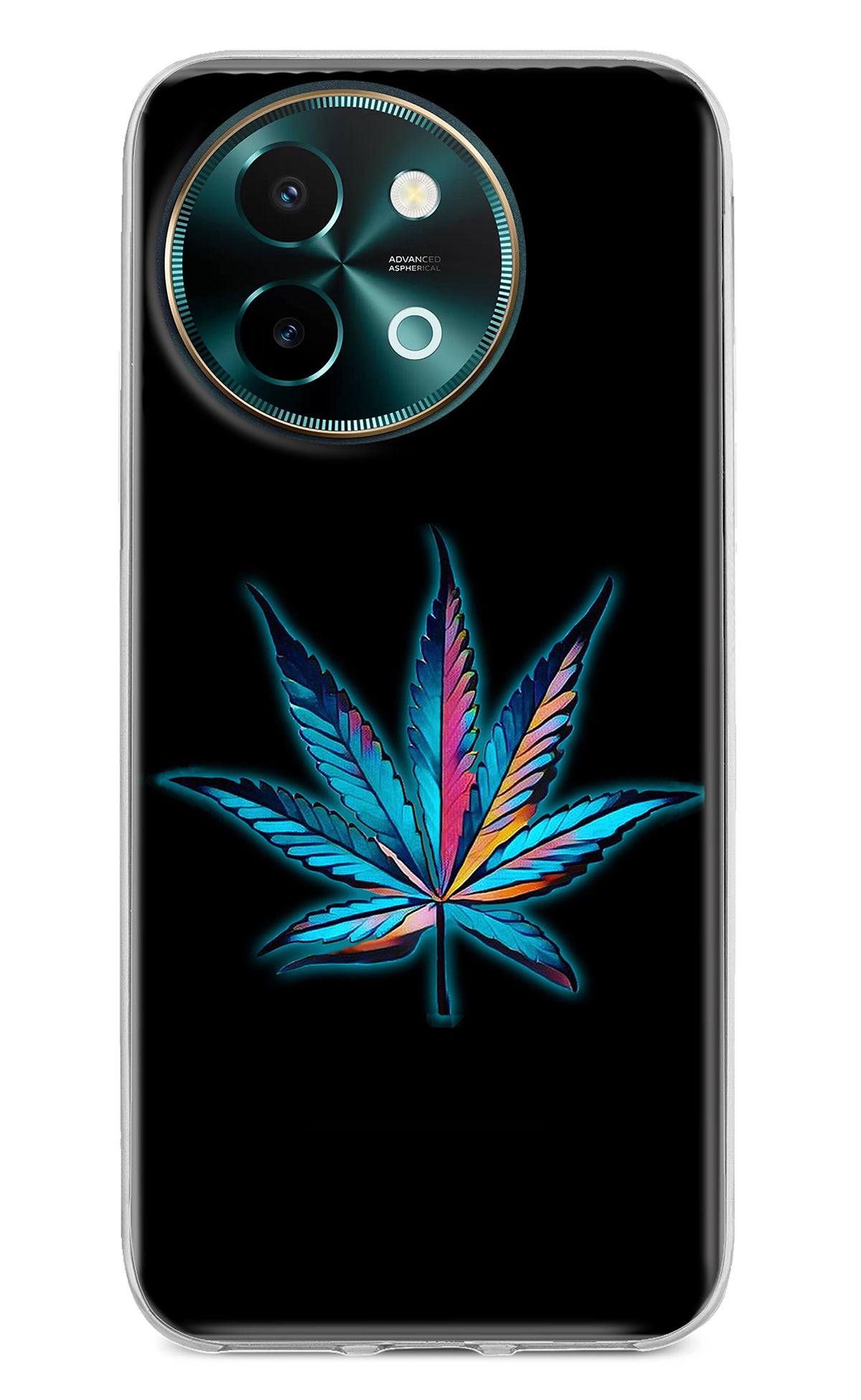 Weed Vivo Y58 5G Back Cover