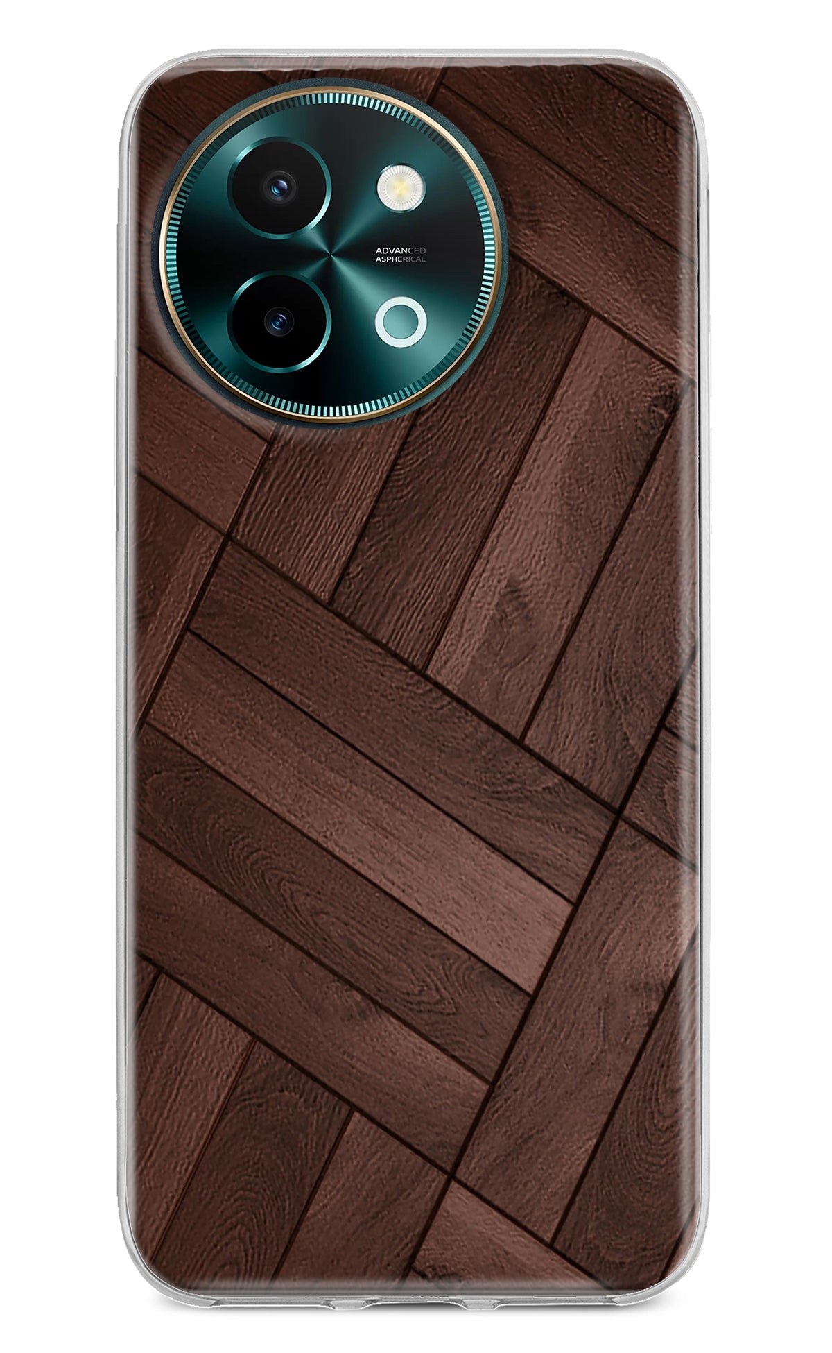 Wooden Texture Design Vivo Y58 5G Back Cover