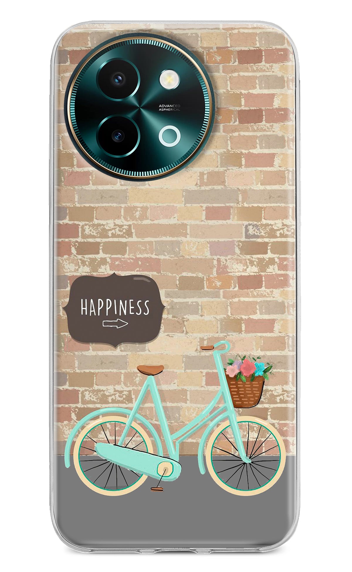 Happiness Artwork Vivo Y58 5G Back Cover