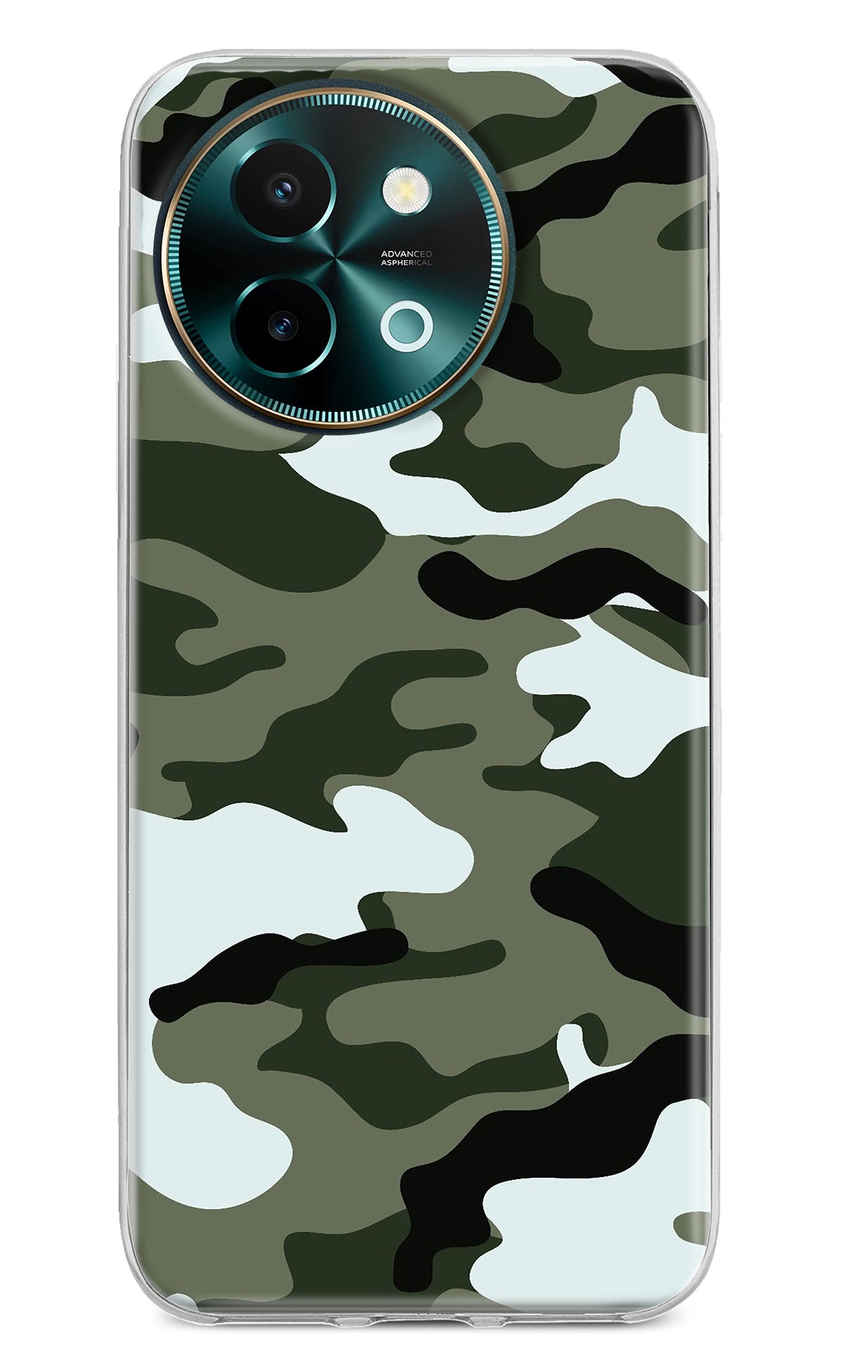 Camouflage Vivo Y58 5G Back Cover