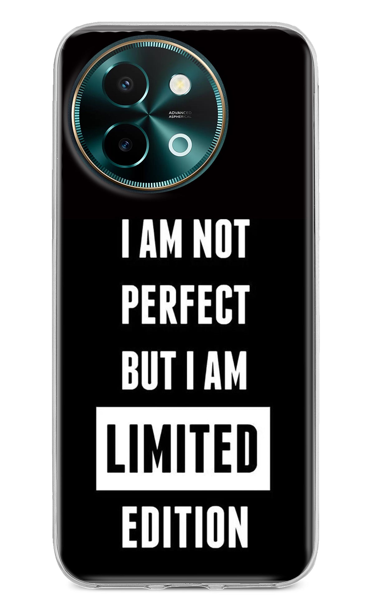 I Am Not Perfect But I Am Limited Edition Vivo Y58 5G Back Cover
