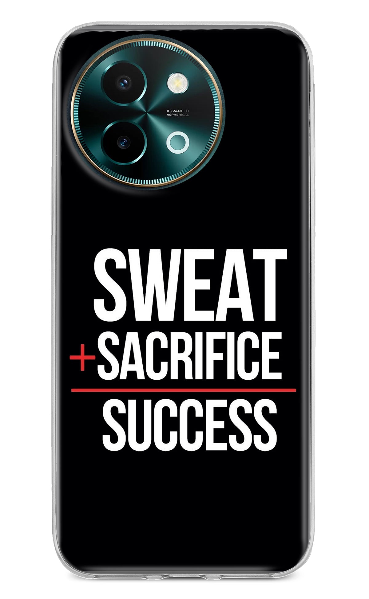 Sweat Sacrifice Success Vivo Y58 5G Back Cover