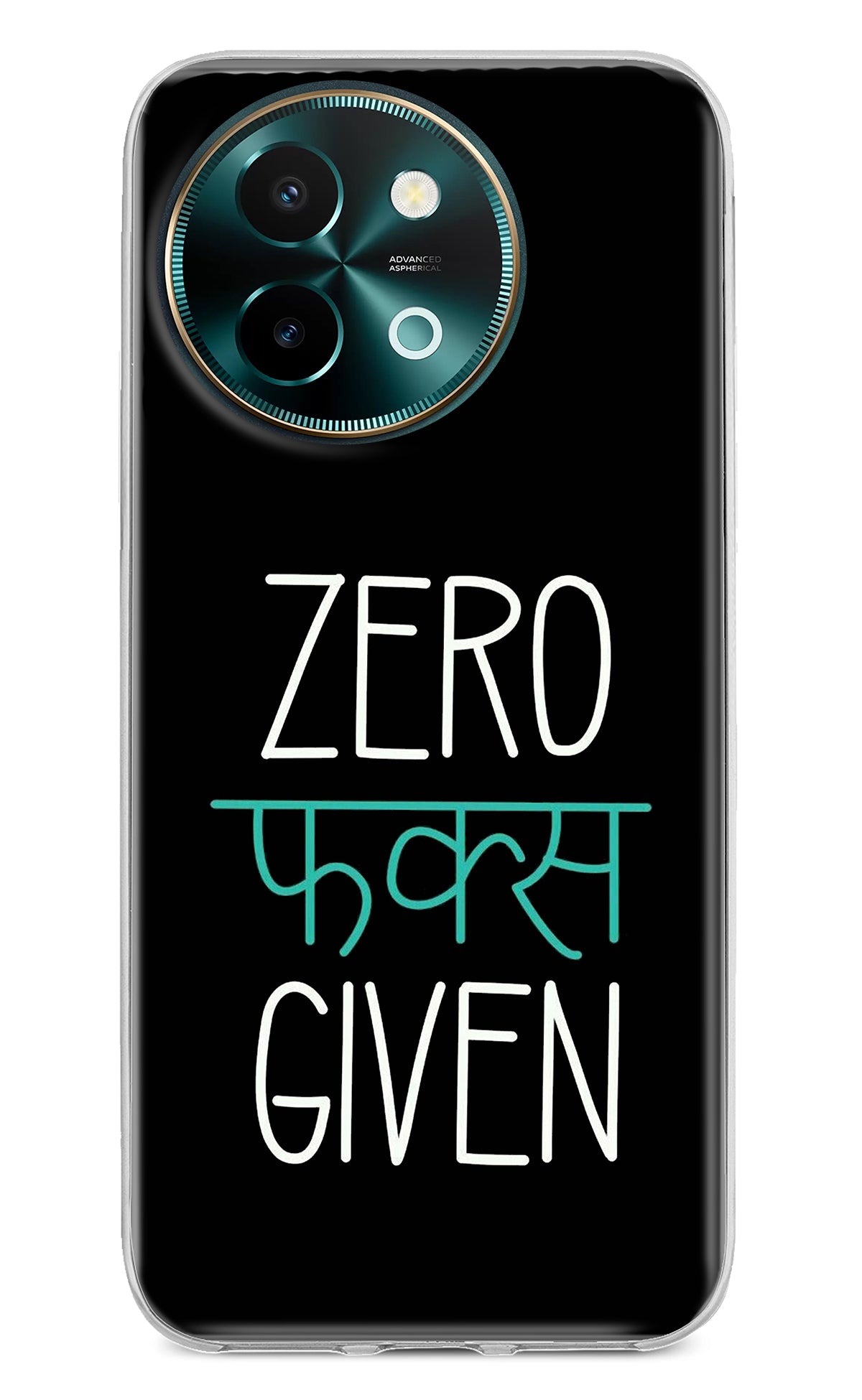 Zero Fucks Given Vivo Y58 5G Back Cover