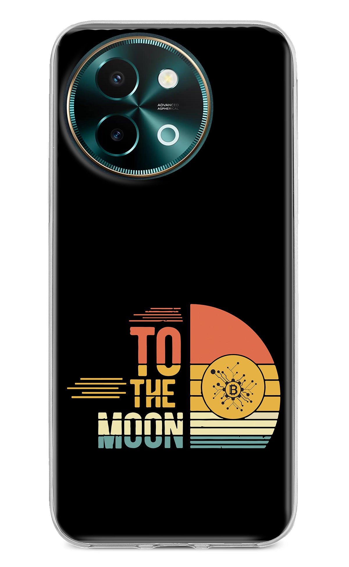 To the Moon Vivo Y58 5G Back Cover
