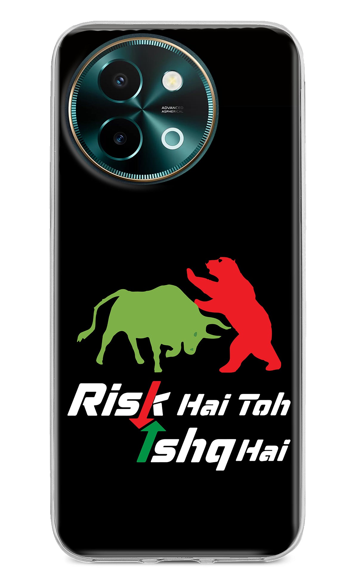 Risk Hai Toh Ishq Hai Vivo Y58 5G Back Cover