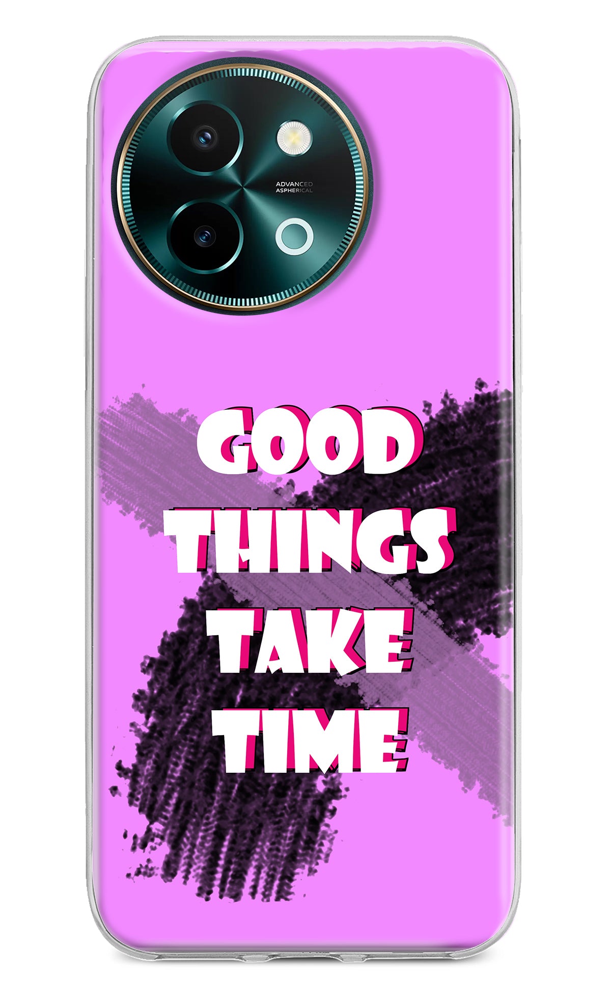 Good Things Take Time Vivo Y58 5G Back Cover