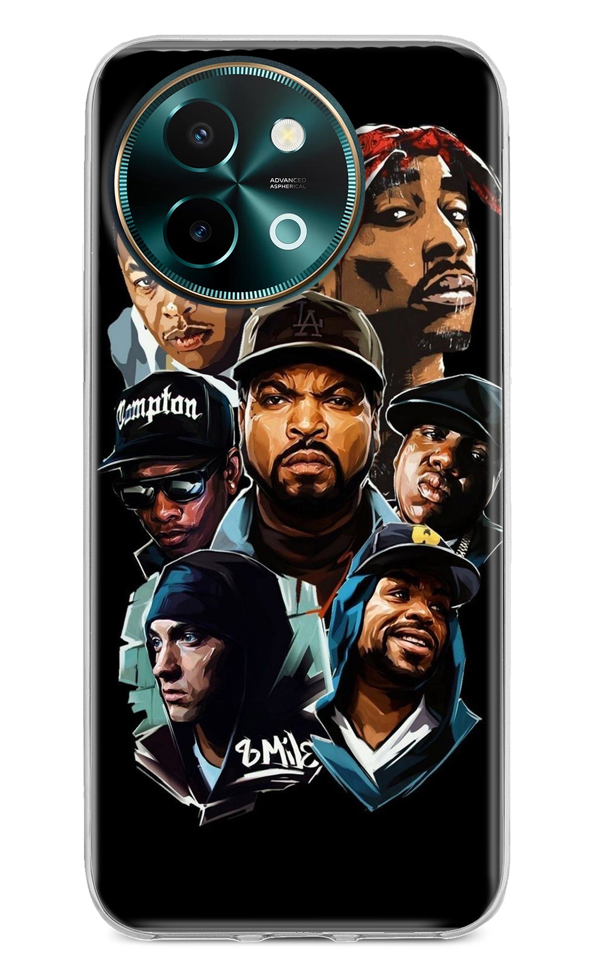 Rappers Vivo Y58 5G Back Cover