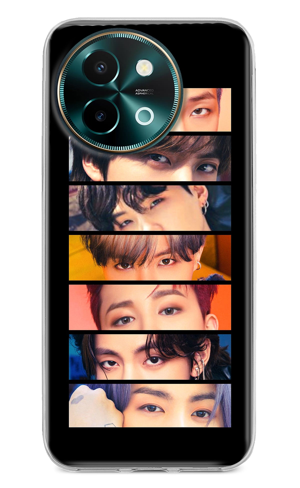 BTS Eyes Vivo Y58 5G Back Cover