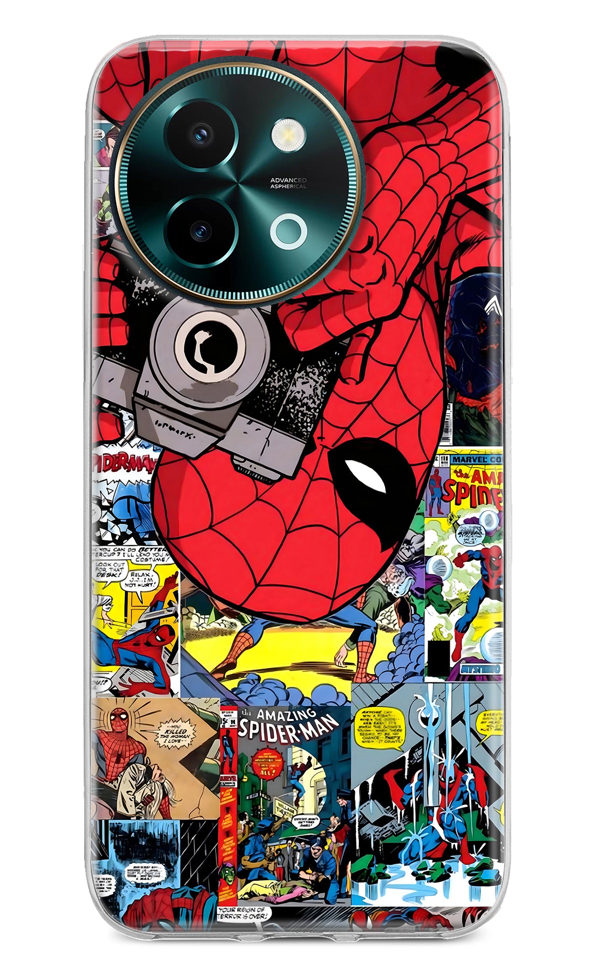 Spider Man Vivo Y58 5G Back Cover