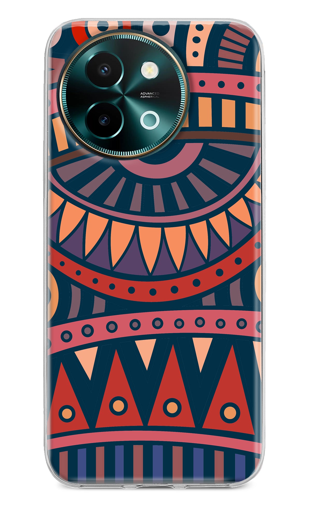 African Culture Design Vivo Y58 5G Back Cover