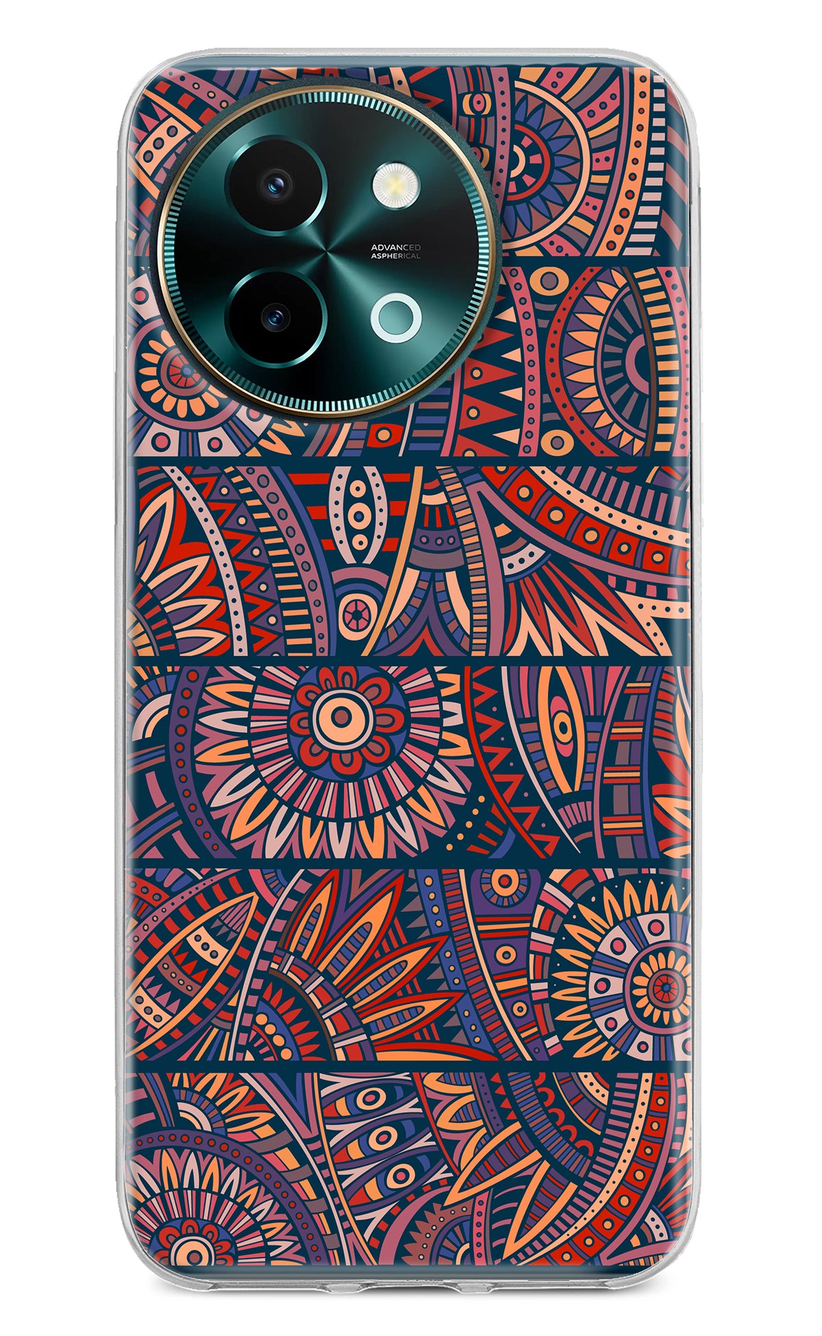 African Culture Design Vivo Y58 5G Back Cover