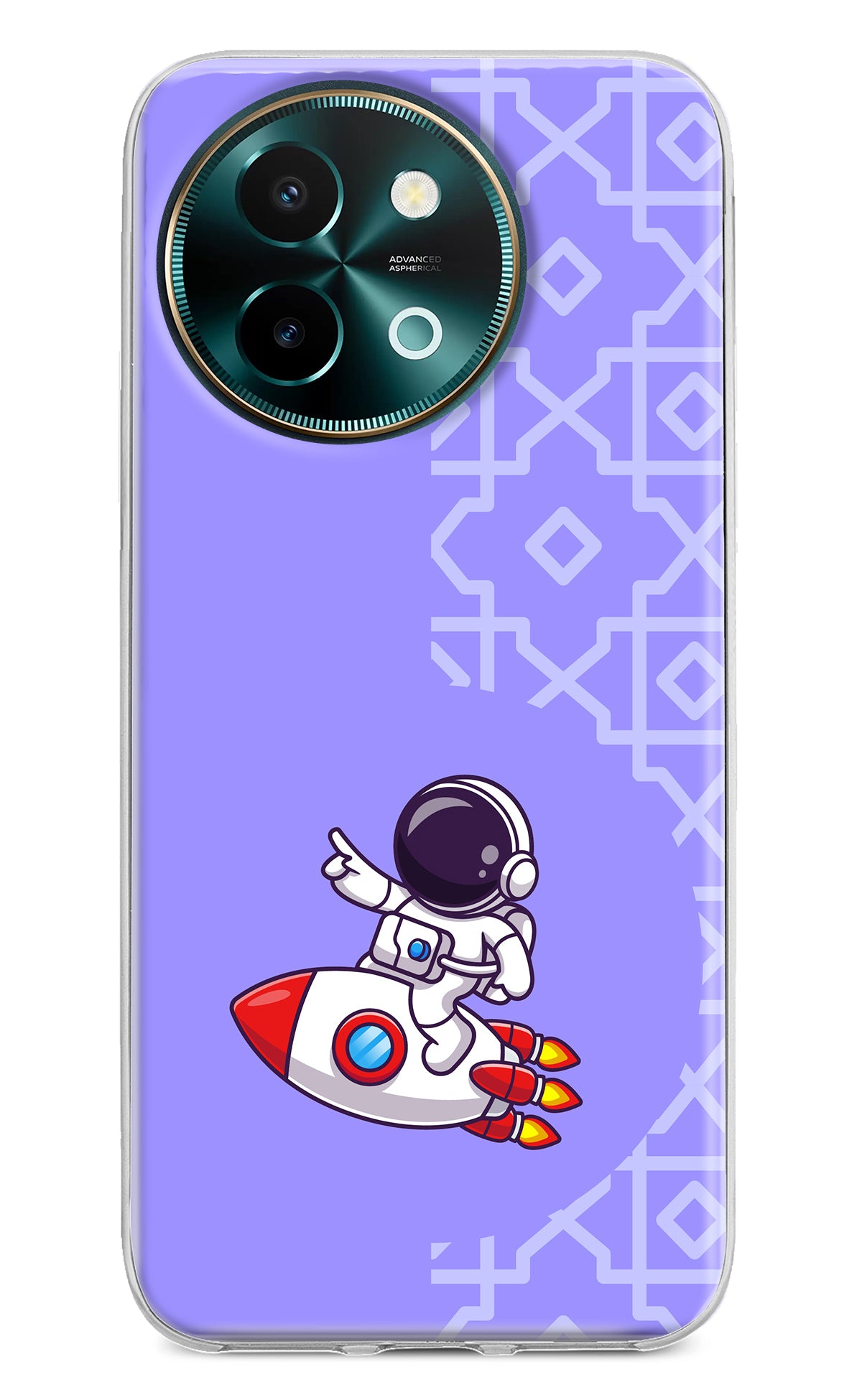 Cute Astronaut Vivo Y58 5G Back Cover