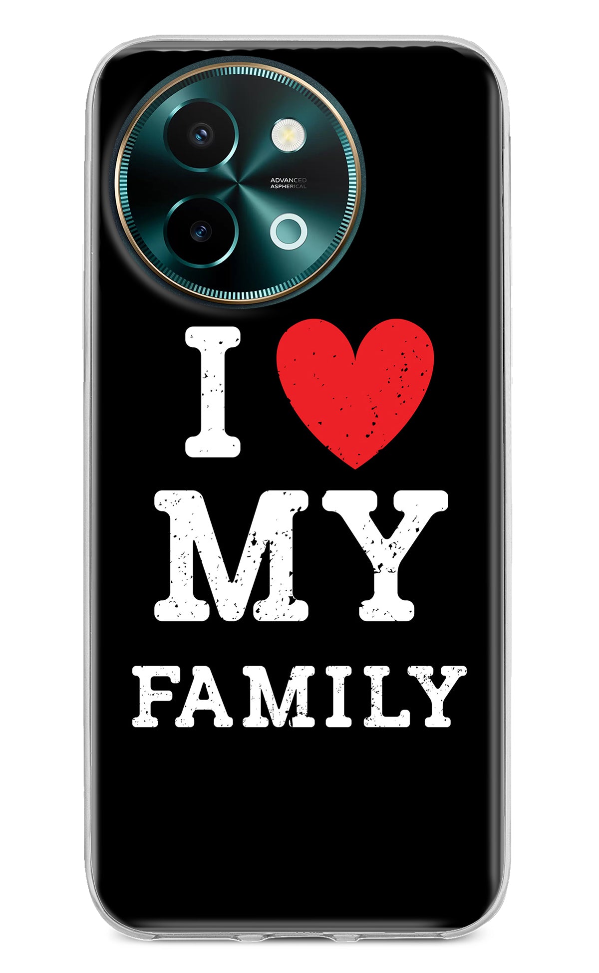 I Love My Family Vivo Y58 5G Back Cover