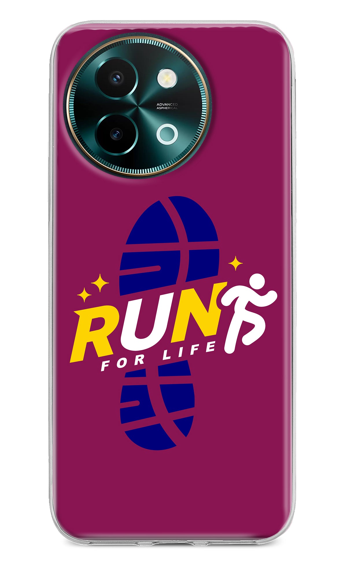 Run for Life Vivo Y58 5G Back Cover