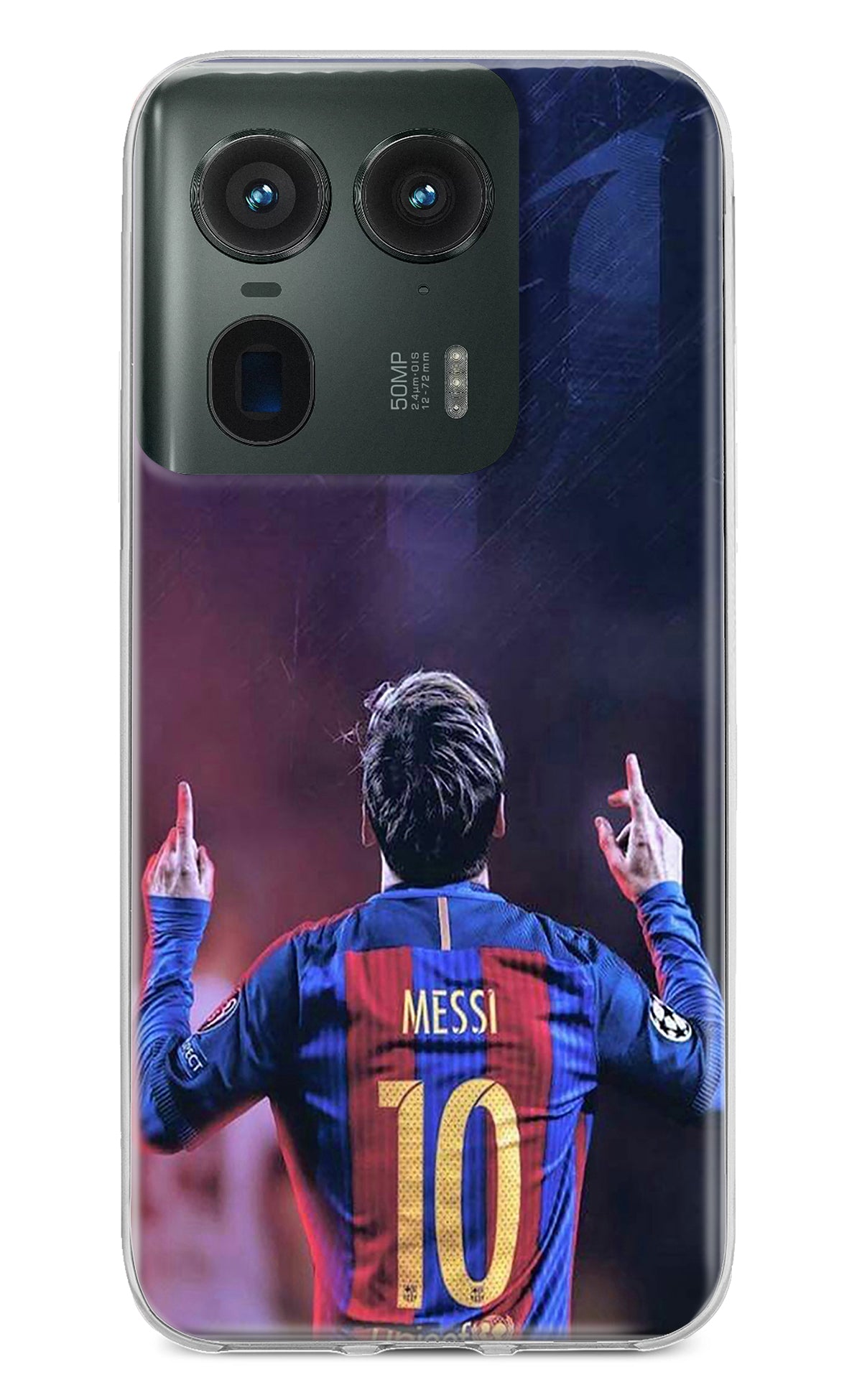 Messi Moto Edge 50 Ultra 5G Back Cover