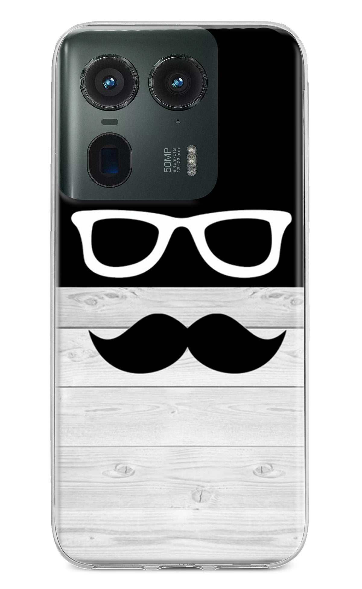 Mustache Moto Edge 50 Ultra 5G Back Cover