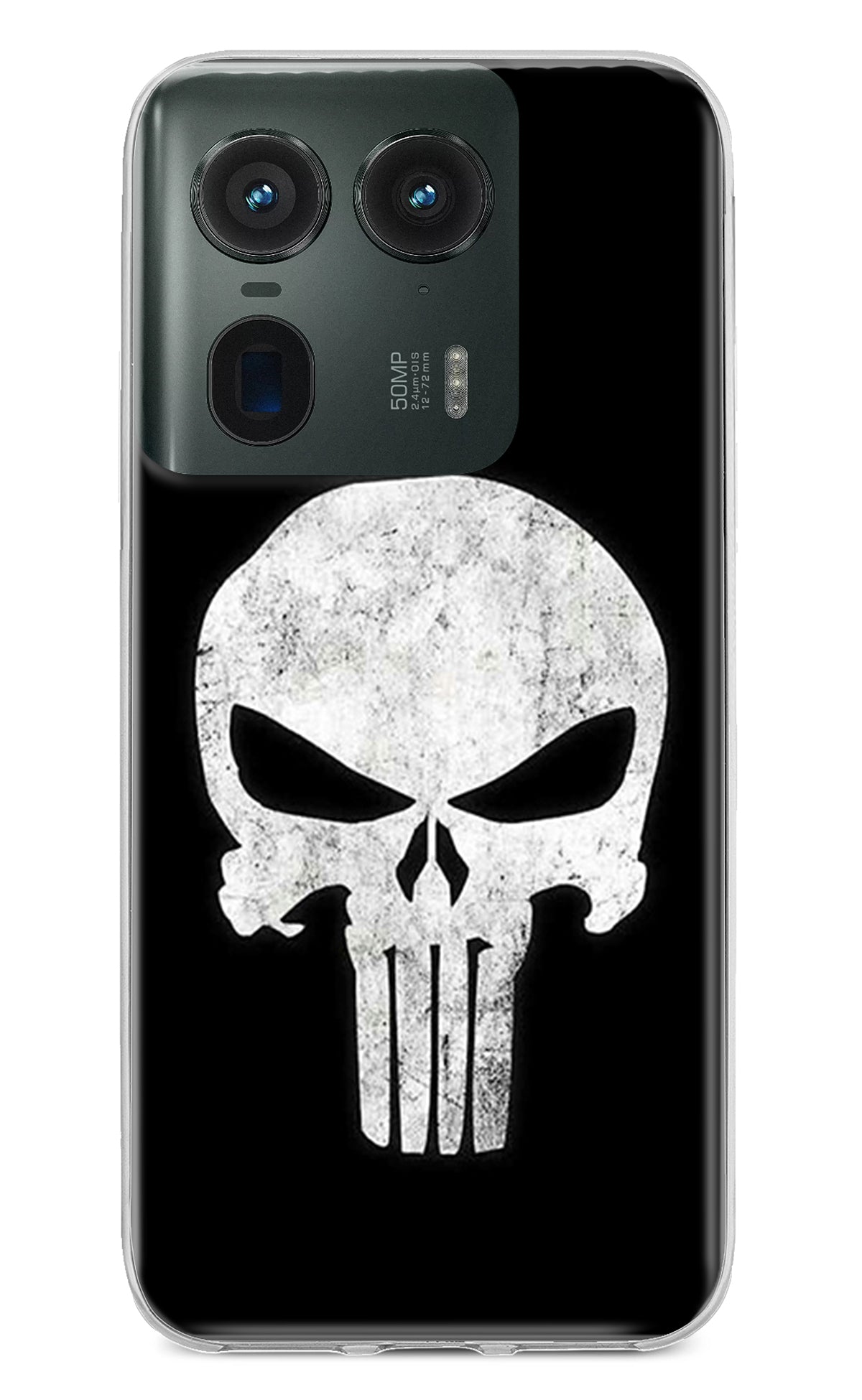 Punisher Skull Moto Edge 50 Ultra 5G Back Cover