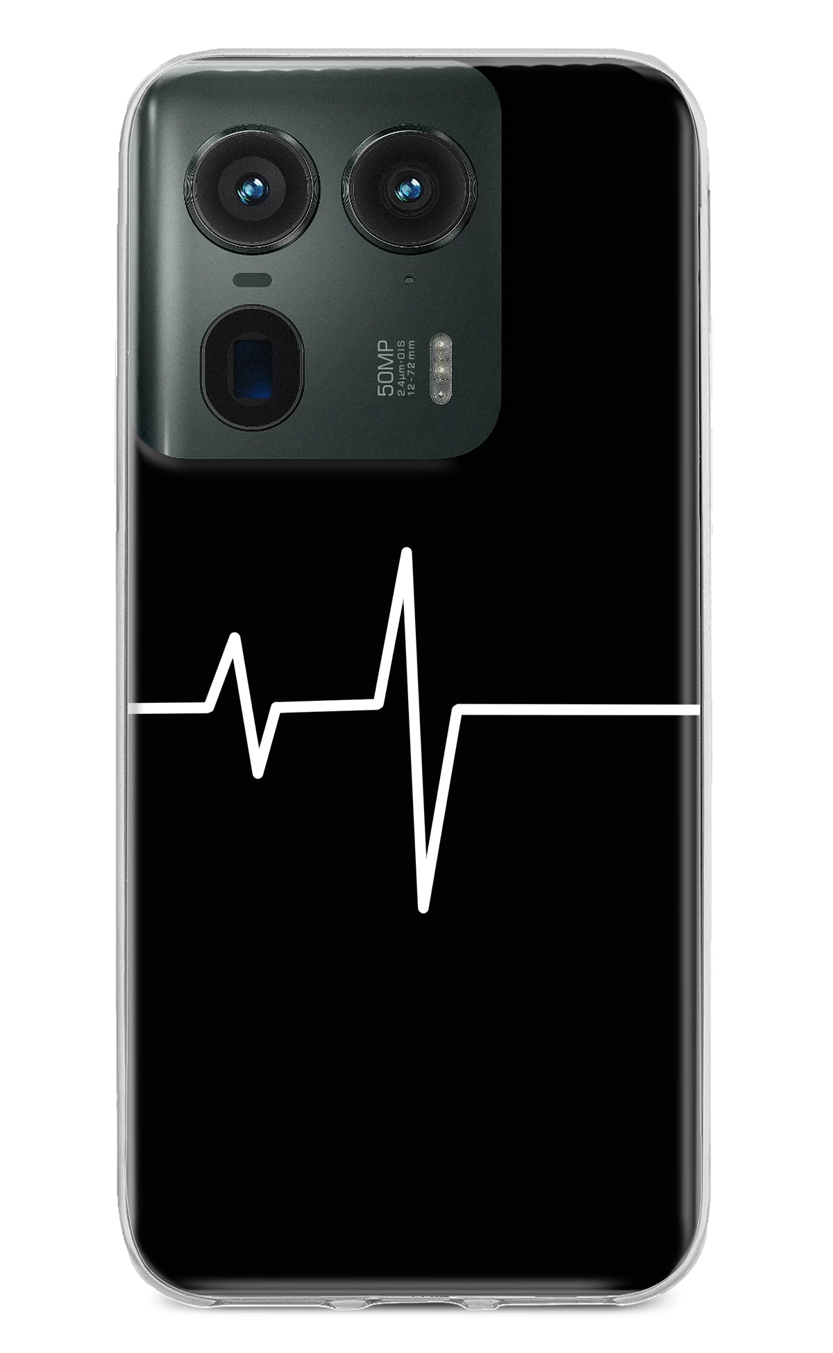 Heart Beats Moto Edge 50 Ultra 5G Back Cover