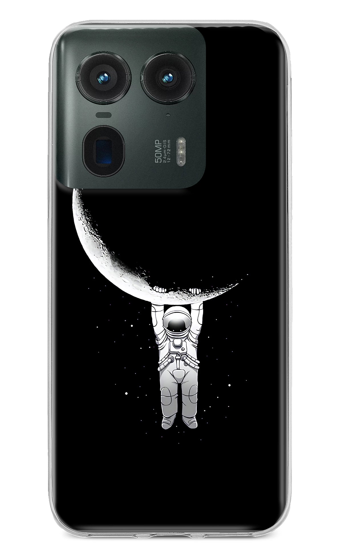 Moon Space Moto Edge 50 Ultra 5G Back Cover