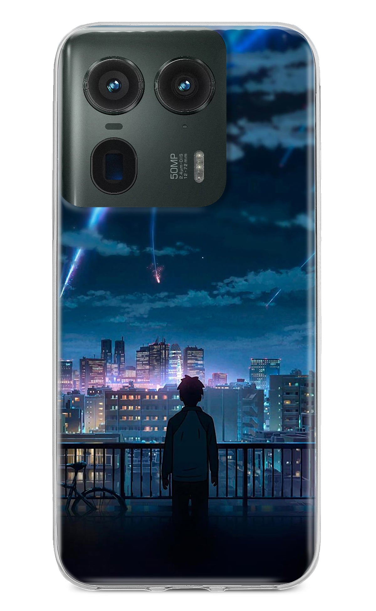 Anime Moto Edge 50 Ultra 5G Back Cover